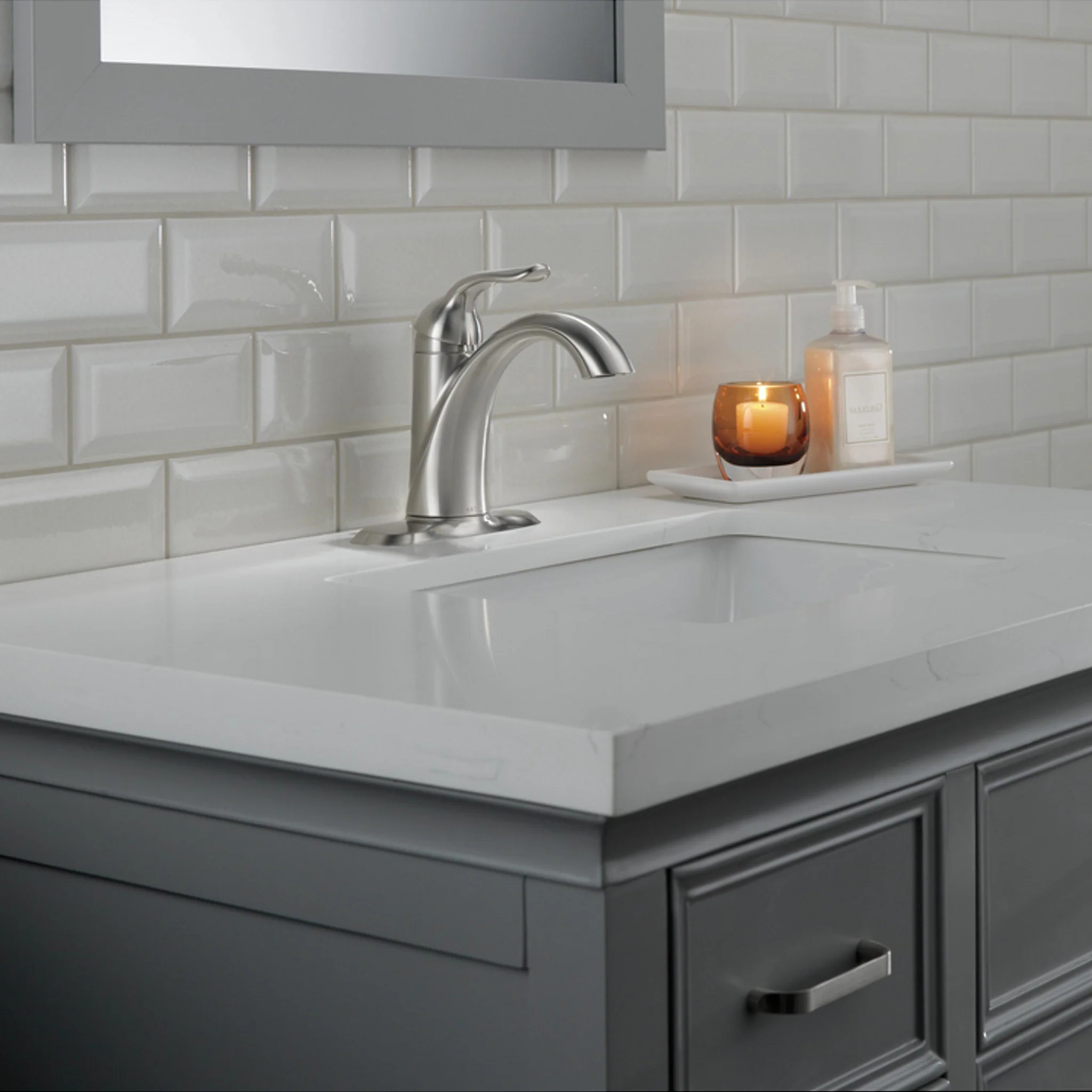 LAHARA SINGLE HANDLE LAVATORY FAUCET - Image 2