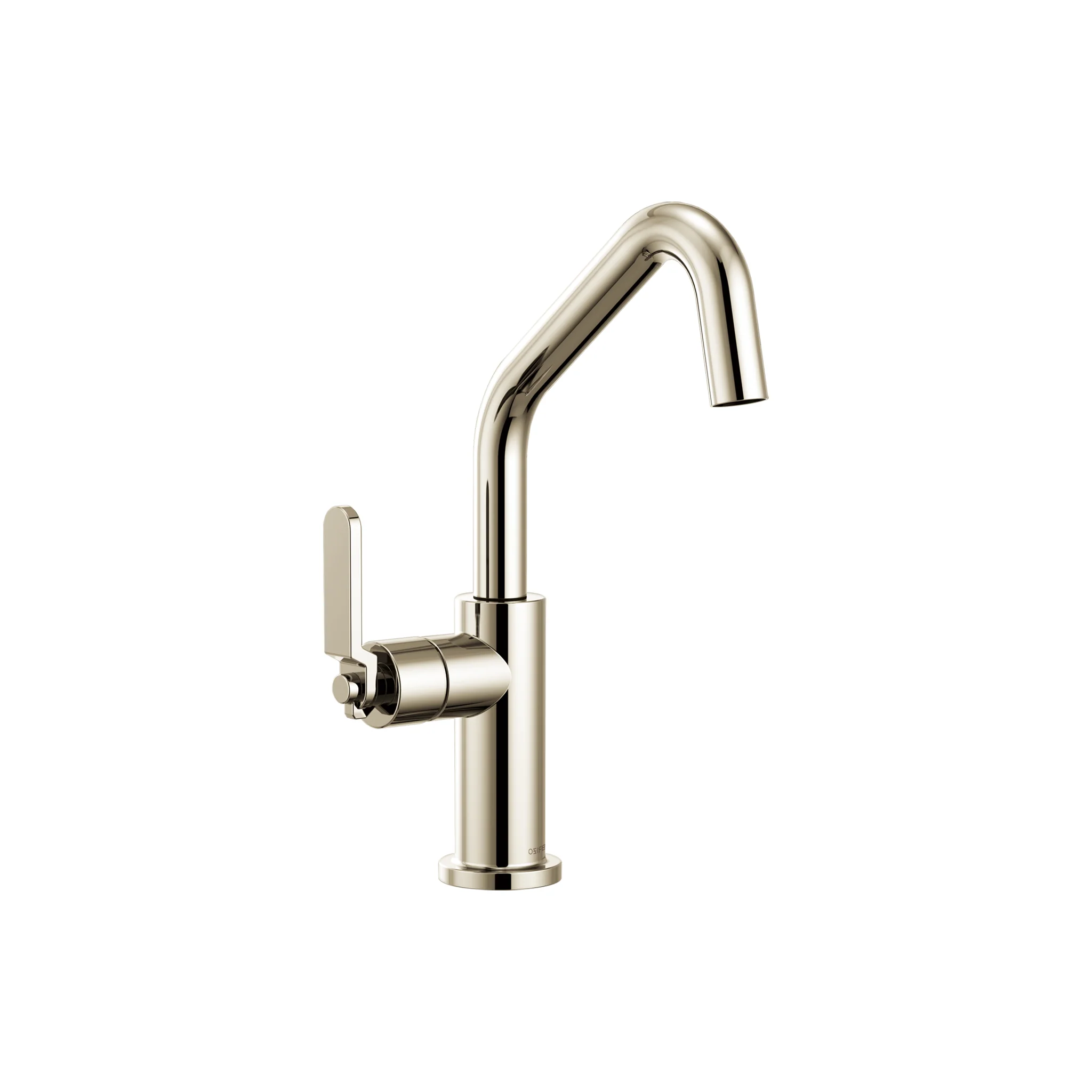 LITZE® BAR FAUCET WITH ANGLED SPOUT AND INDUSTRIAL HANDLE
