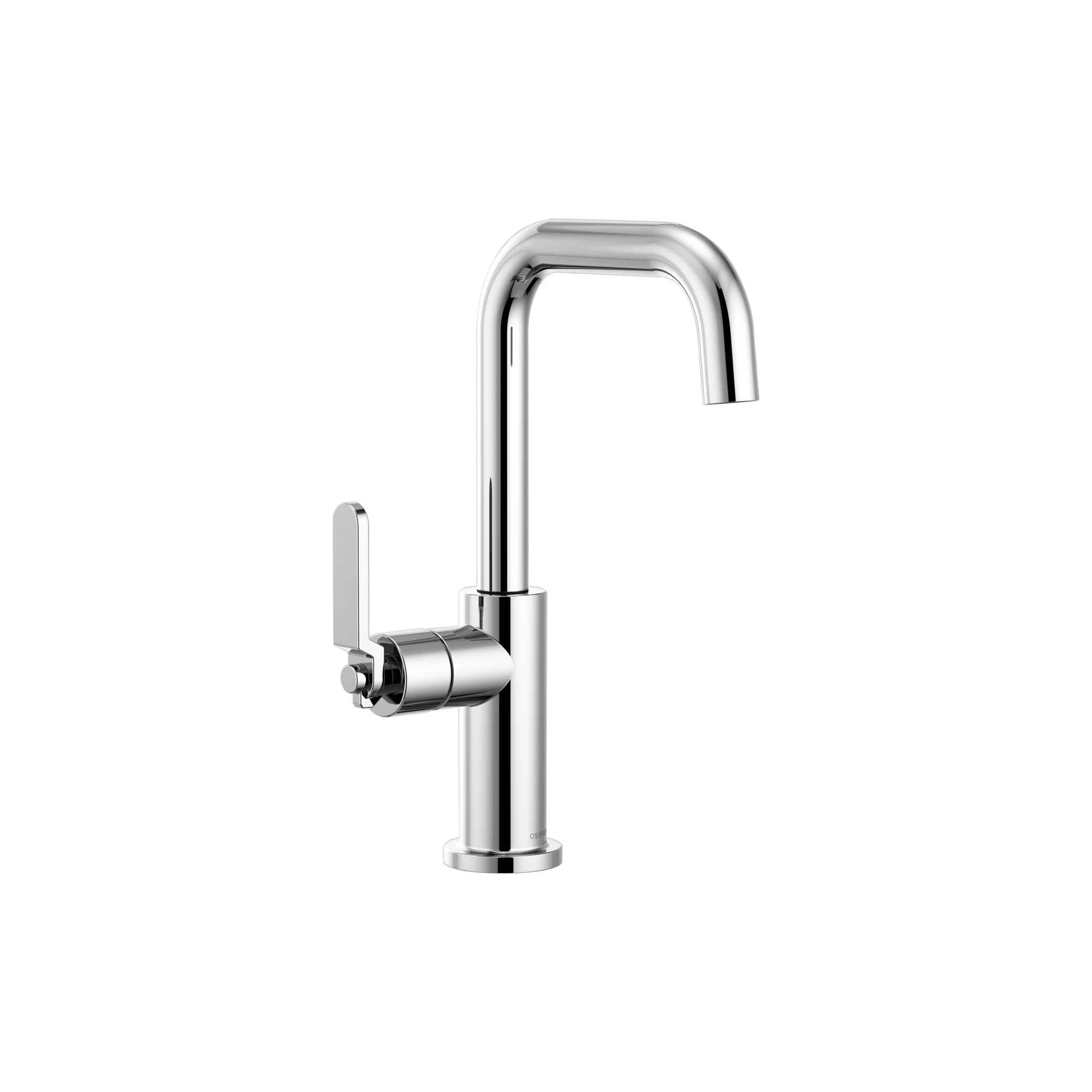 LITZE® BAR FAUCET WITH SQUARE SPOUT AND INDUSTRIAL HANDLE