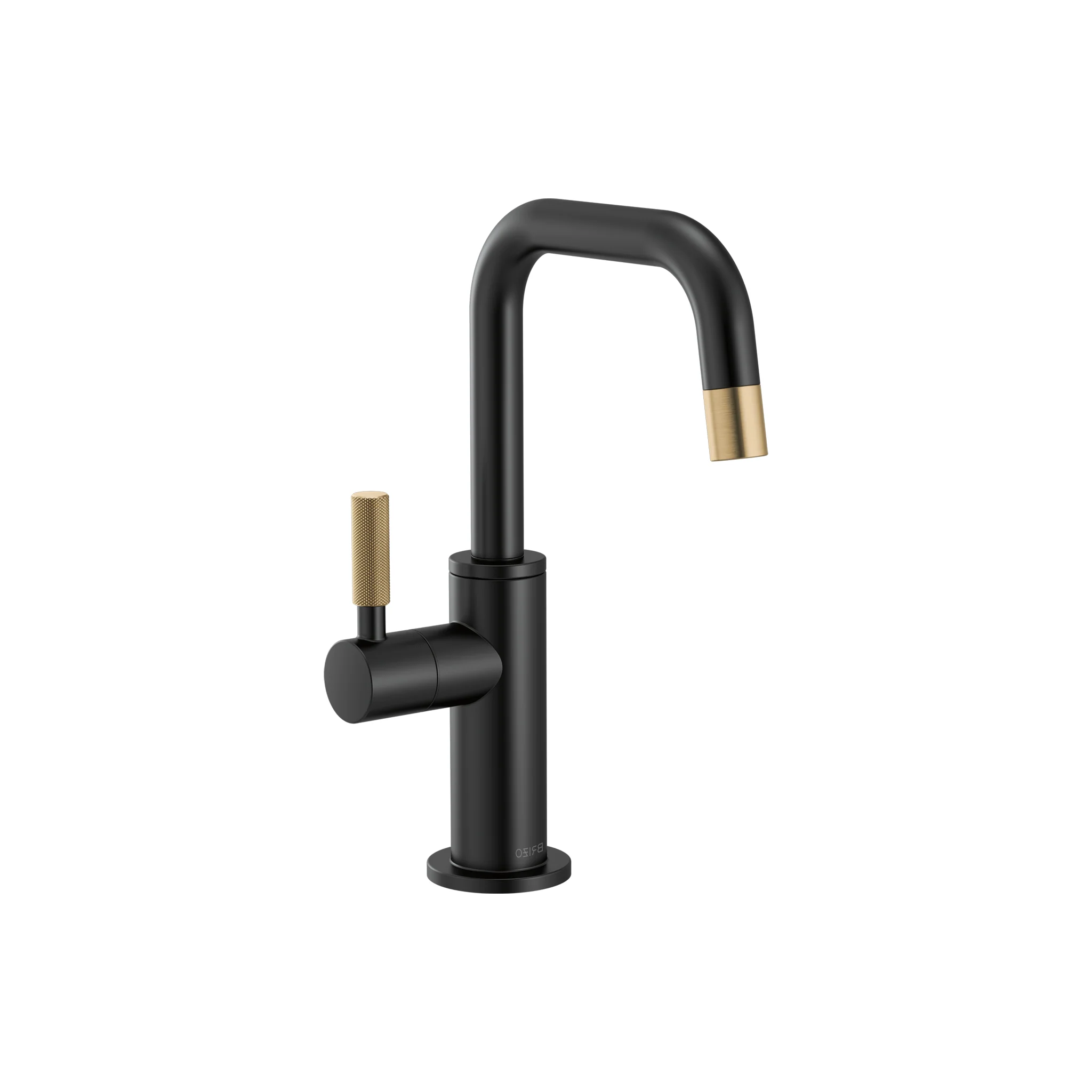 LITZE® BEVERAGE FAUCET WITH SQUARE SPOUT AND KNURLED HANDLE