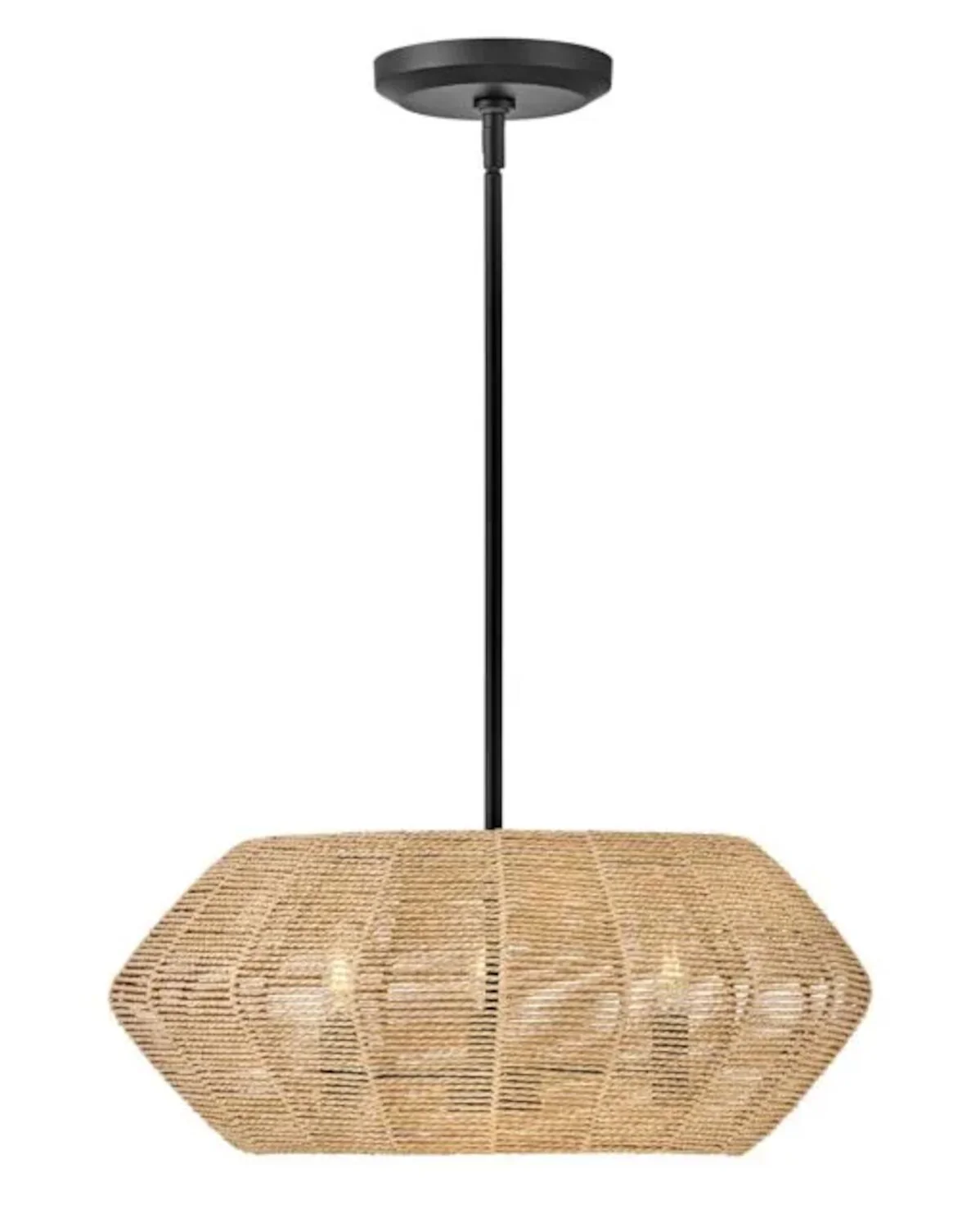LUCA 21-INCH SMALL LUCA DRUM SHADE PENDANT - Image 2
