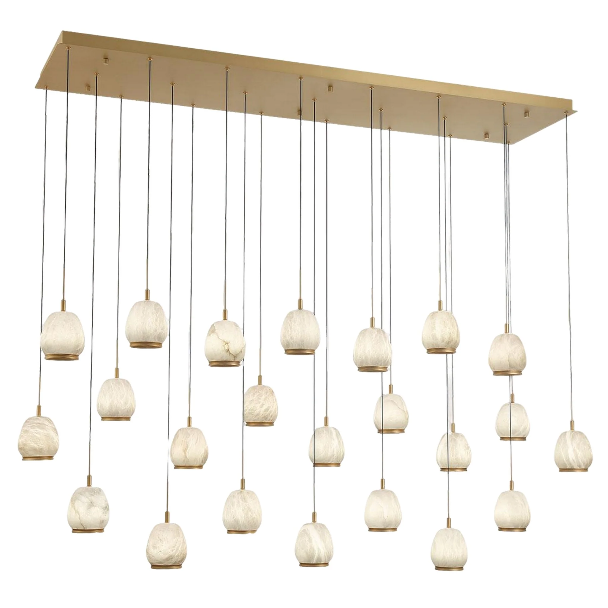 LUCIDATA RECTANGULAR LED CHANDELIER (MULTIPLE SIZES) - Image 10