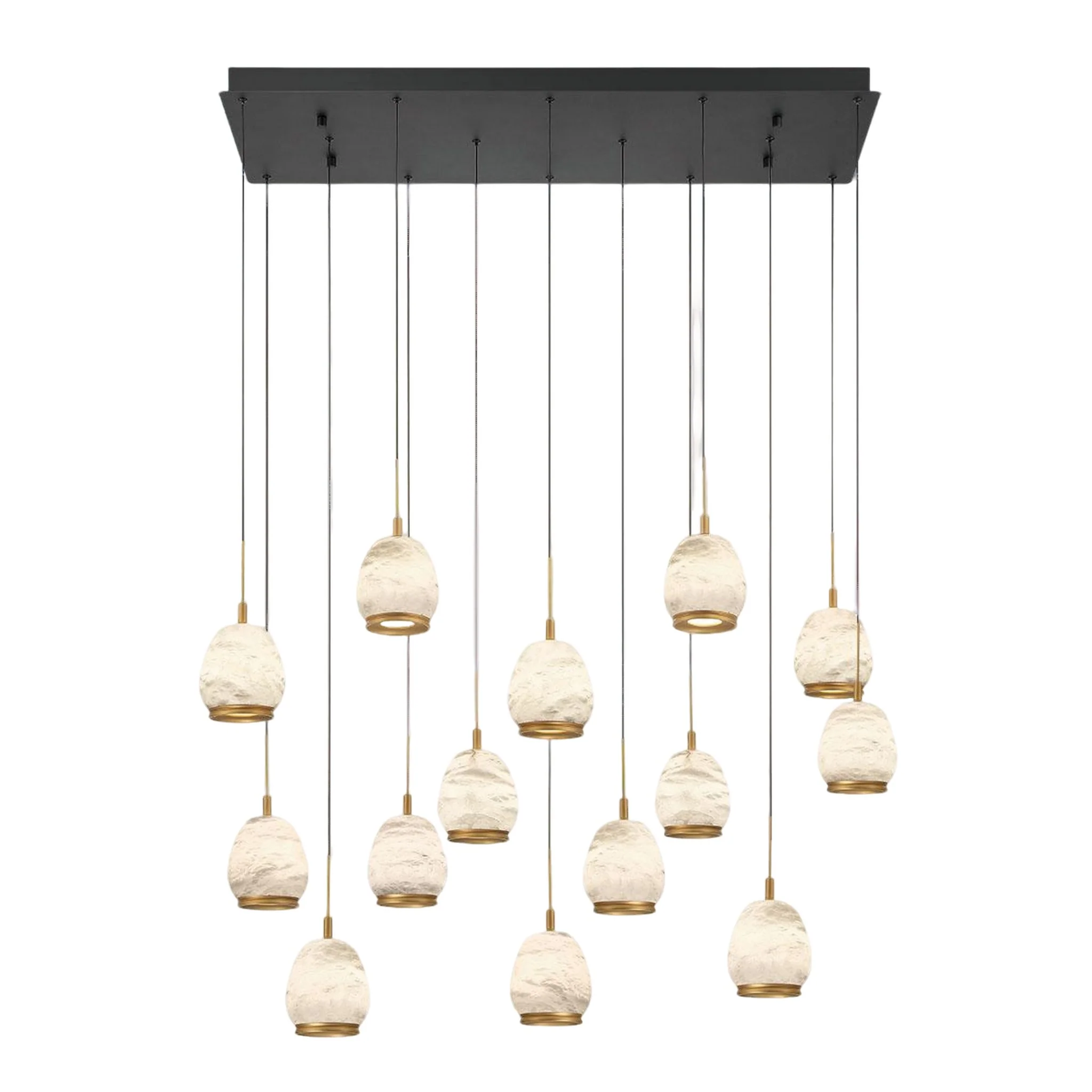 LUCIDATA RECTANGULAR LED CHANDELIER (MULTIPLE SIZES) - Image 15
