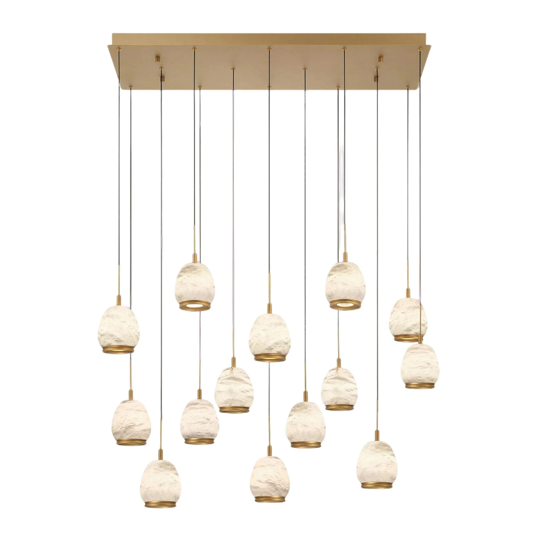 LUCIDATA RECTANGULAR LED CHANDELIER (MULTIPLE SIZES) - Image 16
