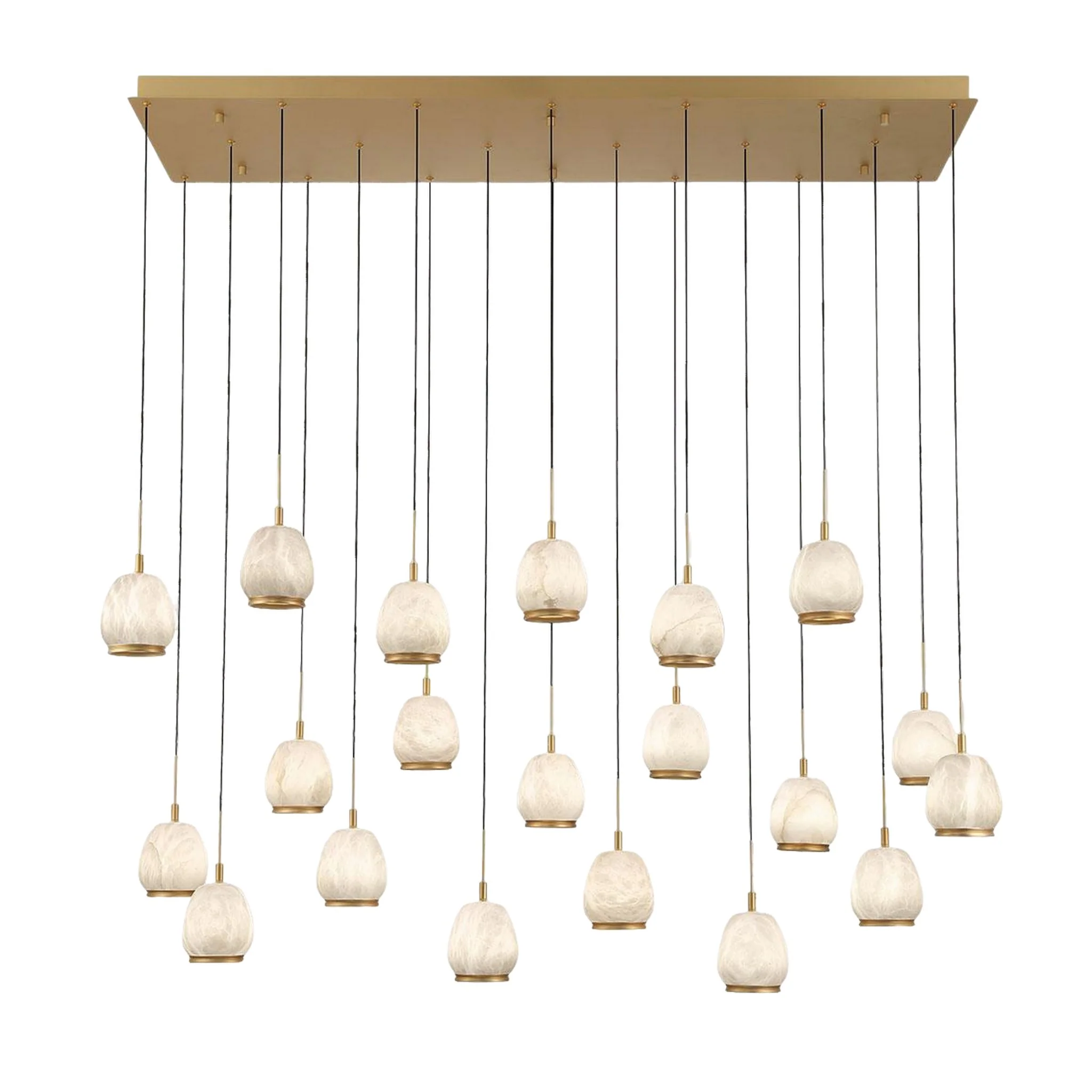 LUCIDATA RECTANGULAR LED CHANDELIER (MULTIPLE SIZES) - Image 17