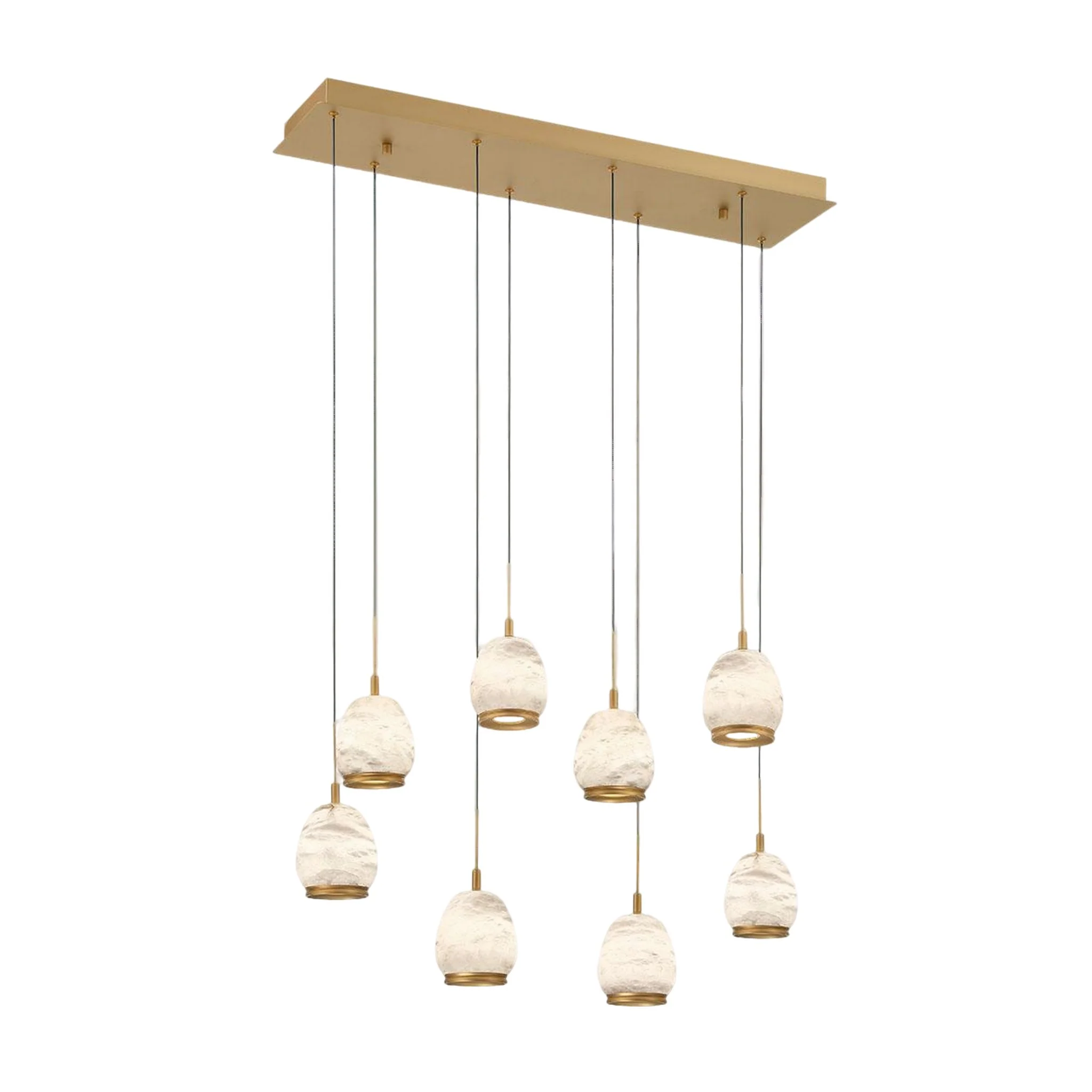 LUCIDATA RECTANGULAR LED CHANDELIER (MULTIPLE SIZES) - Image 4