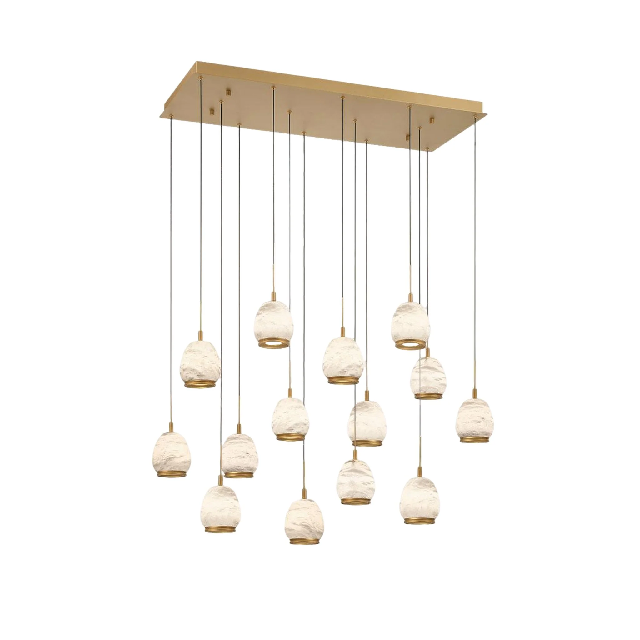 LUCIDATA RECTANGULAR LED CHANDELIER (MULTIPLE SIZES) - Image 6