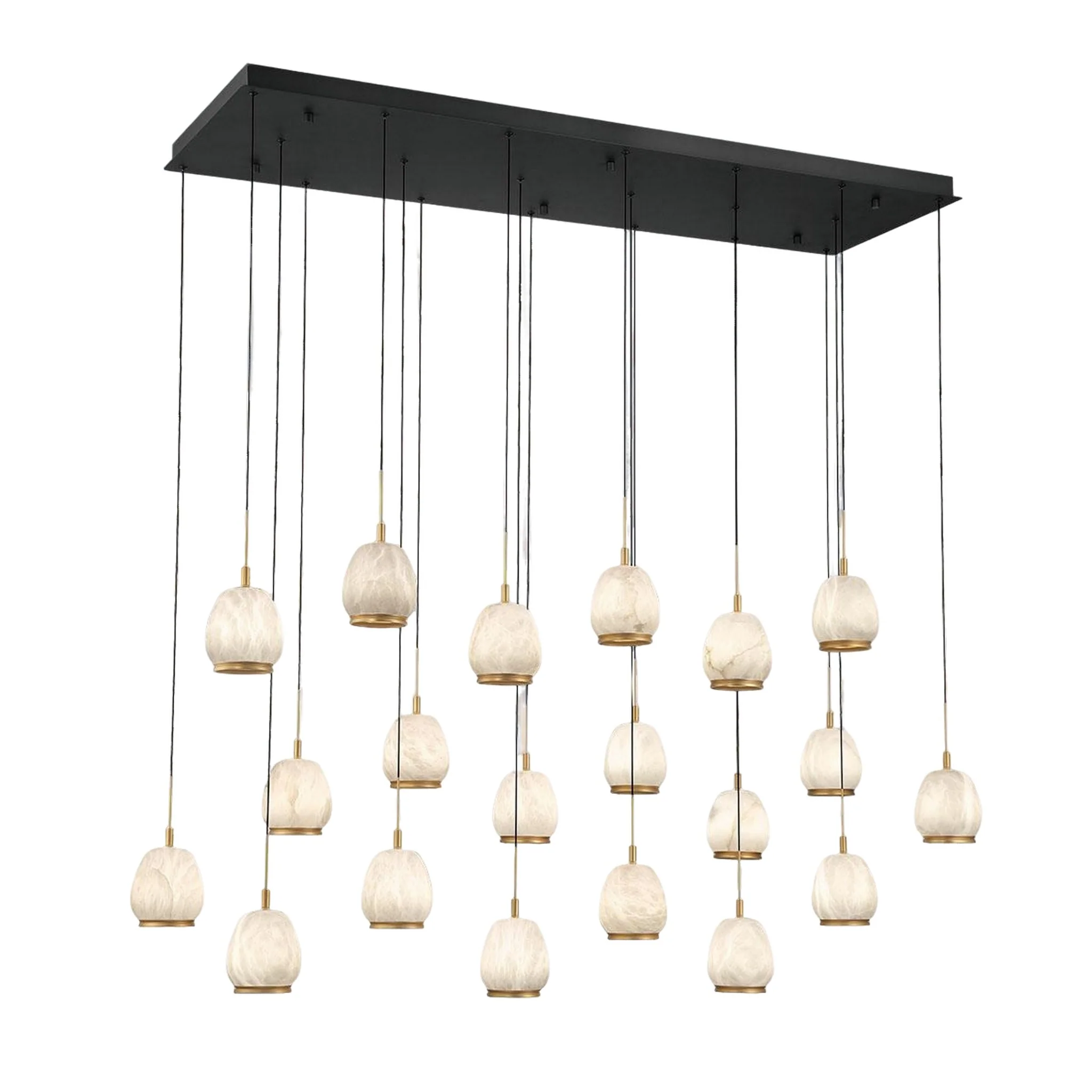 LUCIDATA RECTANGULAR LED CHANDELIER (MULTIPLE SIZES) - Image 7