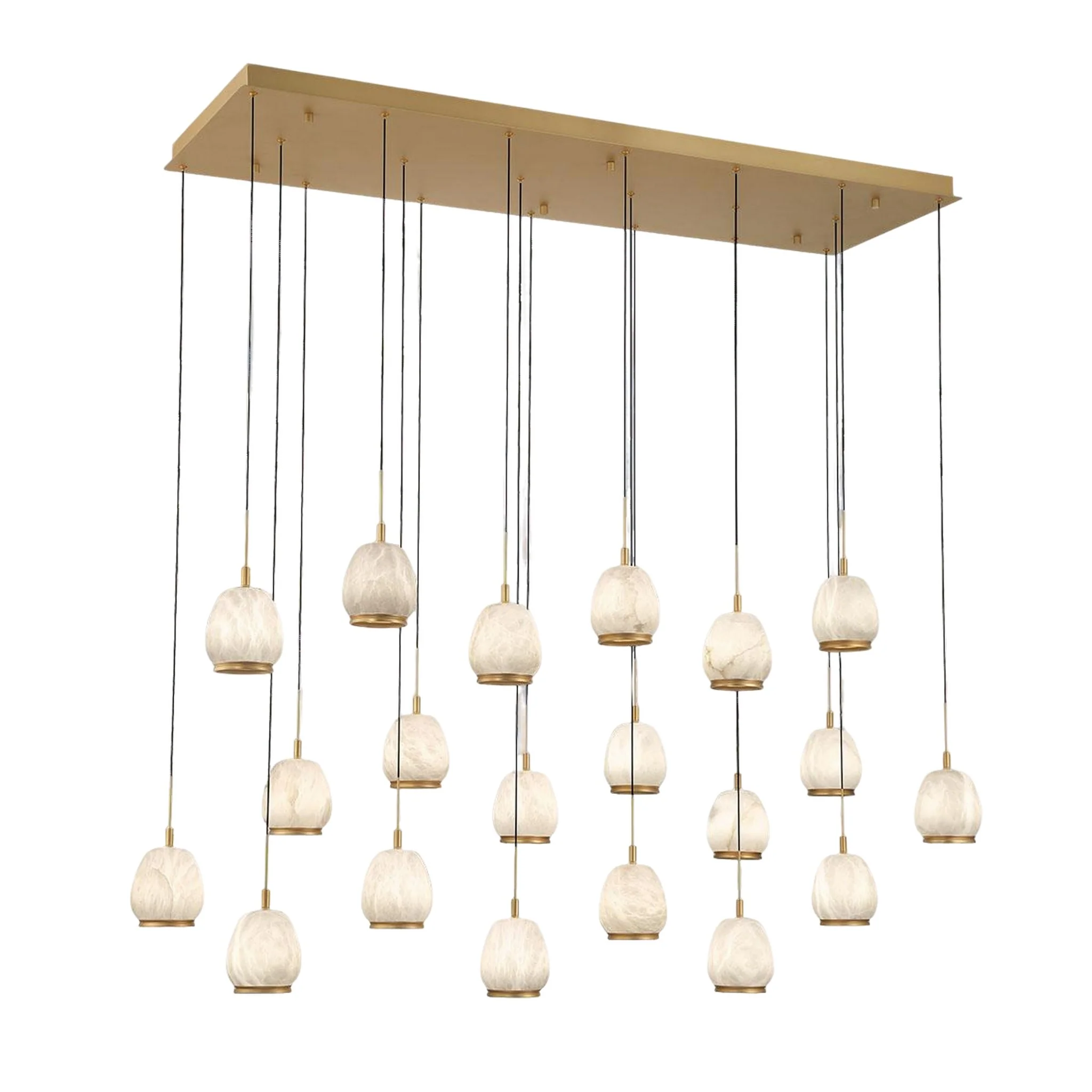 LUCIDATA RECTANGULAR LED CHANDELIER (MULTIPLE SIZES) - Image 8