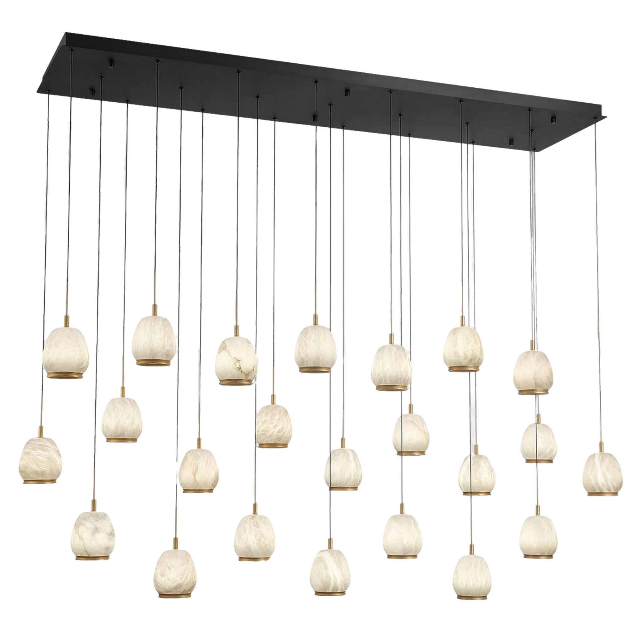 LUCIDATA RECTANGULAR LED CHANDELIER (MULTIPLE SIZES) - Image 9