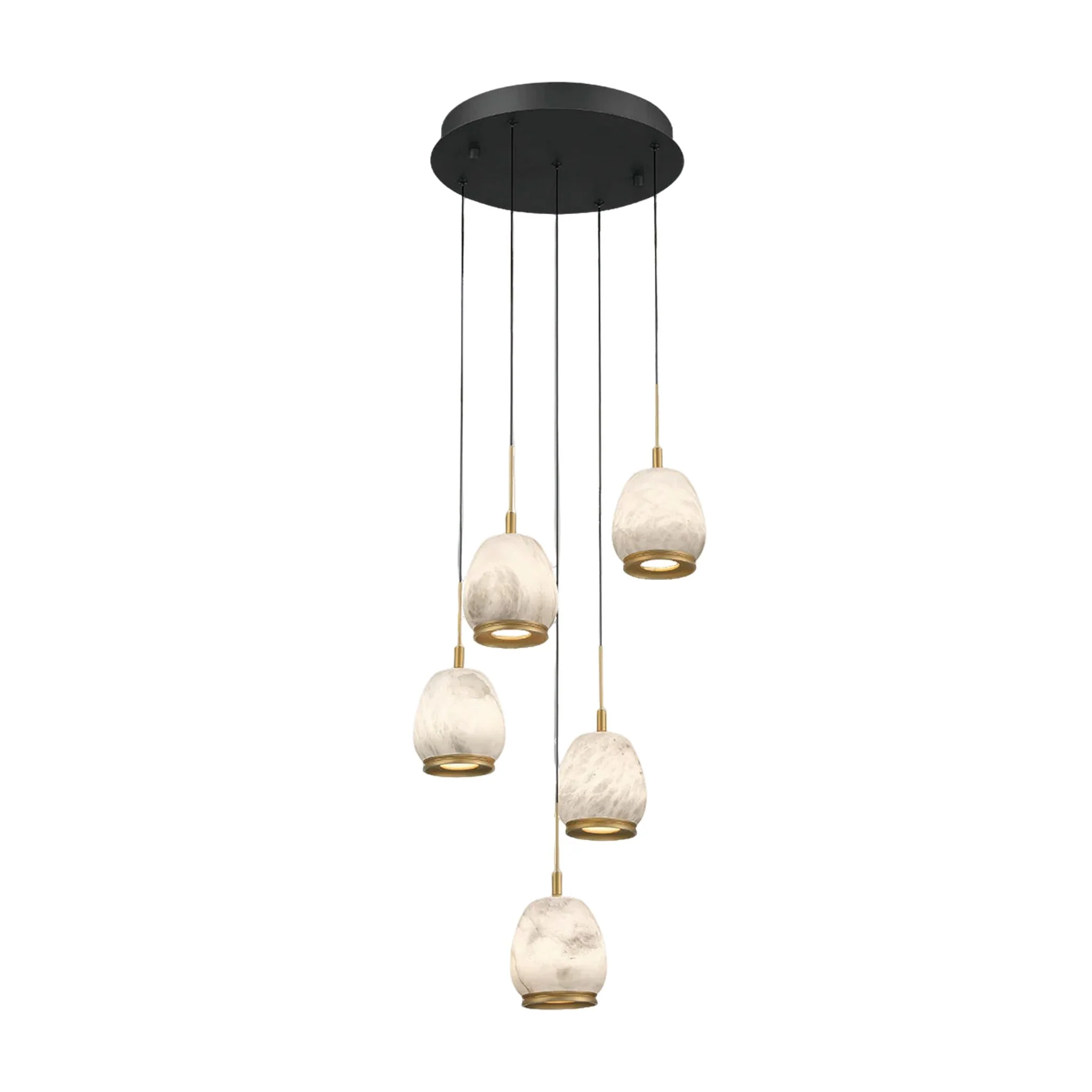 LUCIDATA ROUND LED CHANDELIER (MULTIPLE SIZES)