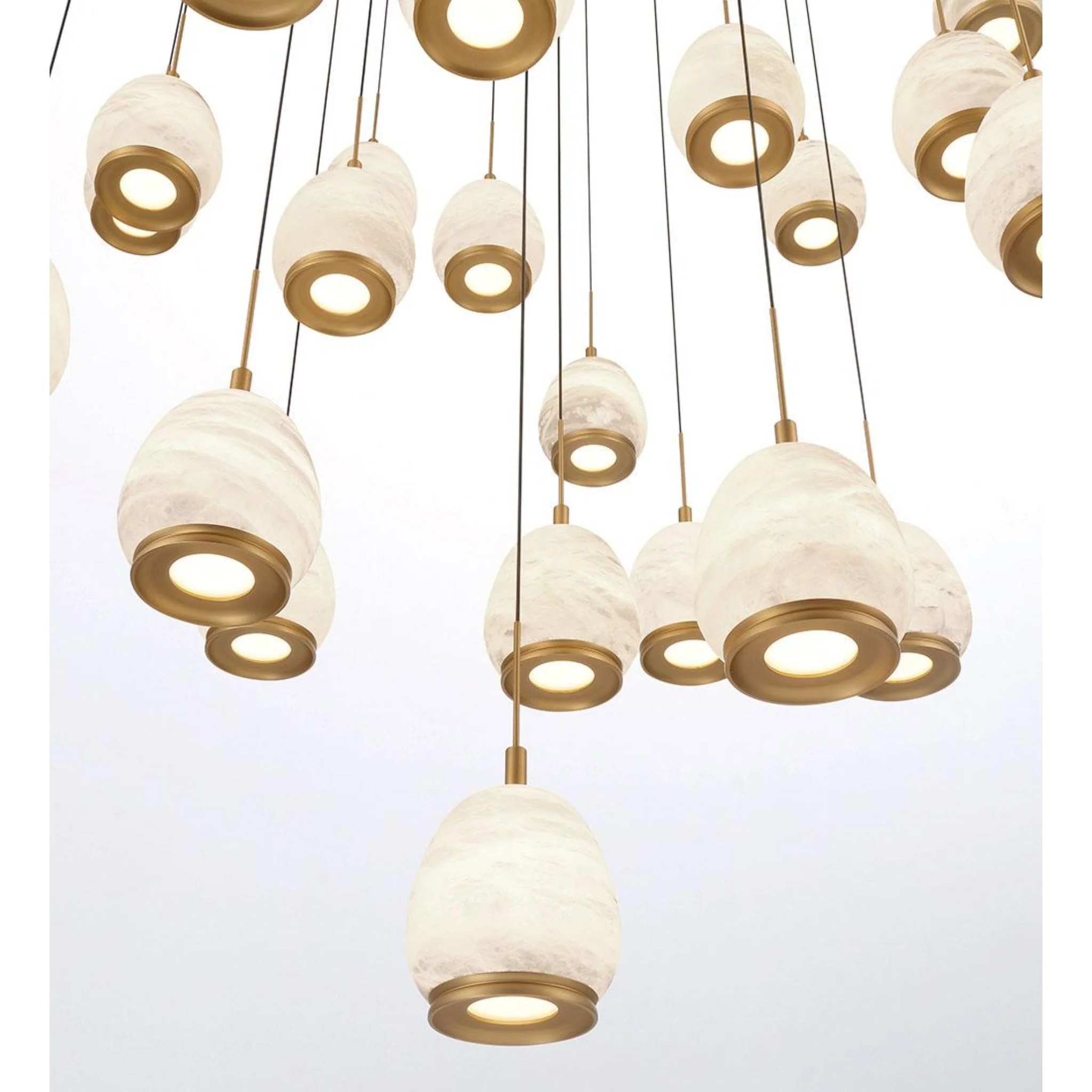 LUCIDATA ROUND LED CHANDELIER (MULTIPLE SIZES) - Image 10
