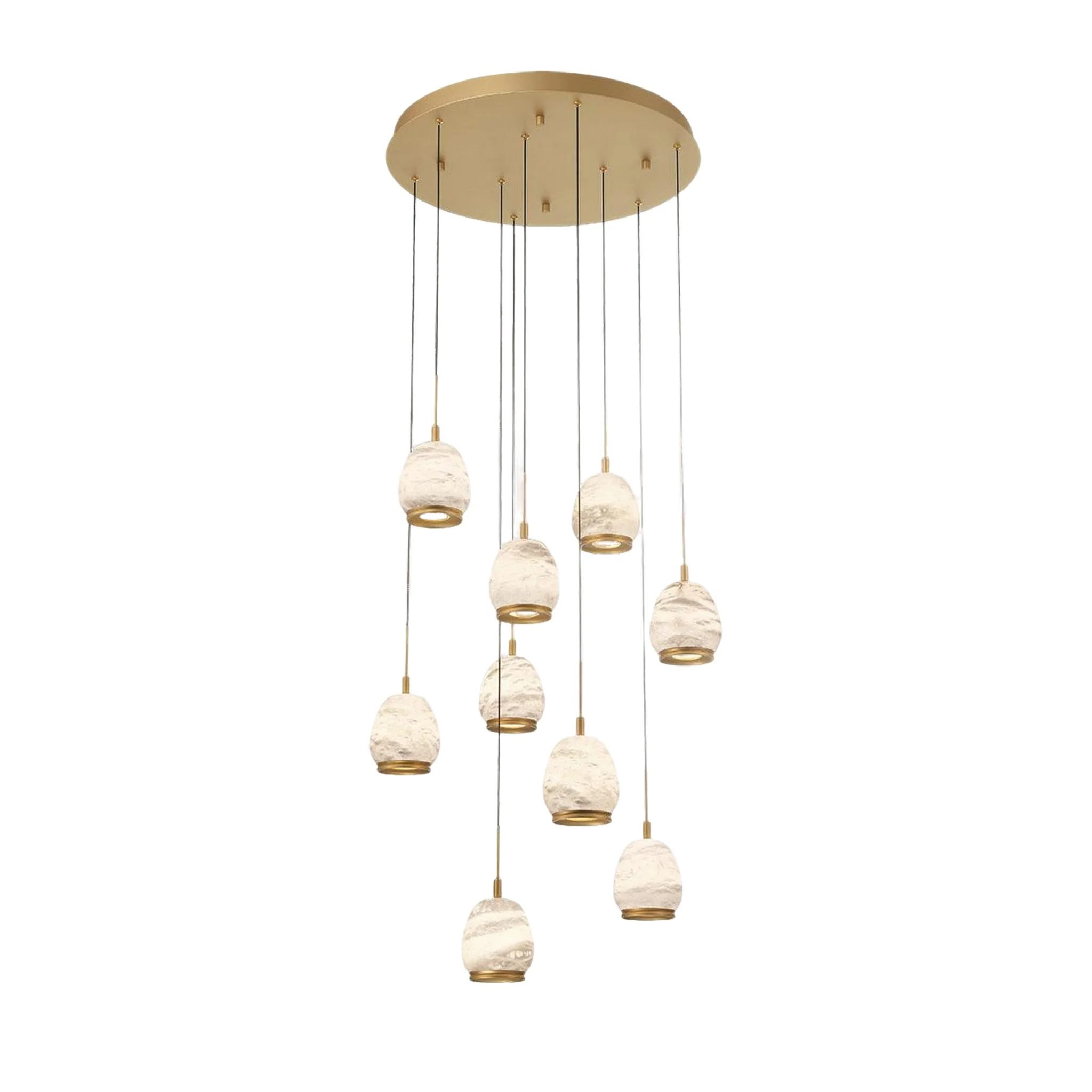 LUCIDATA ROUND LED CHANDELIER (MULTIPLE SIZES) - Image 4