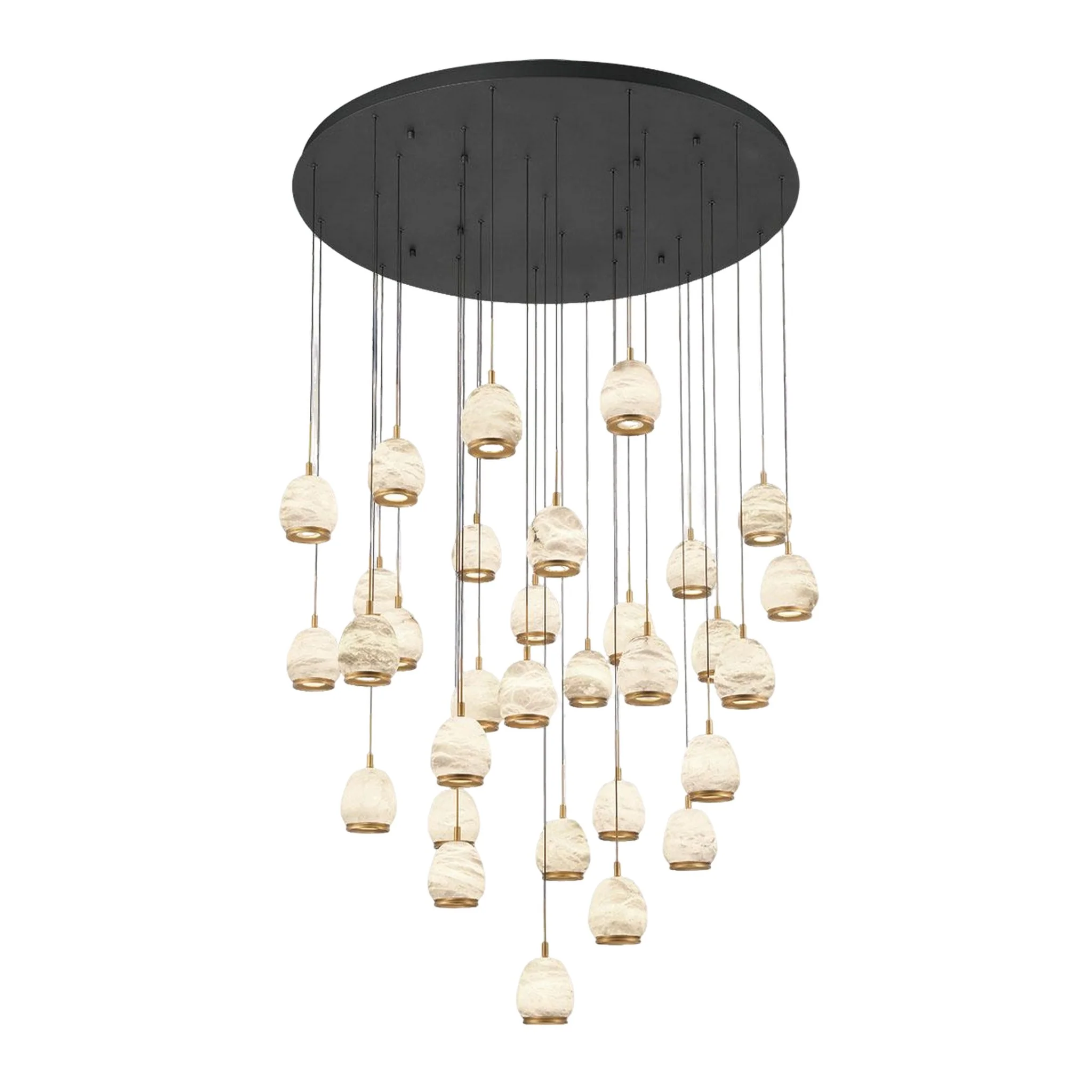 LUCIDATA ROUND LED CHANDELIER (MULTIPLE SIZES) - Image 7