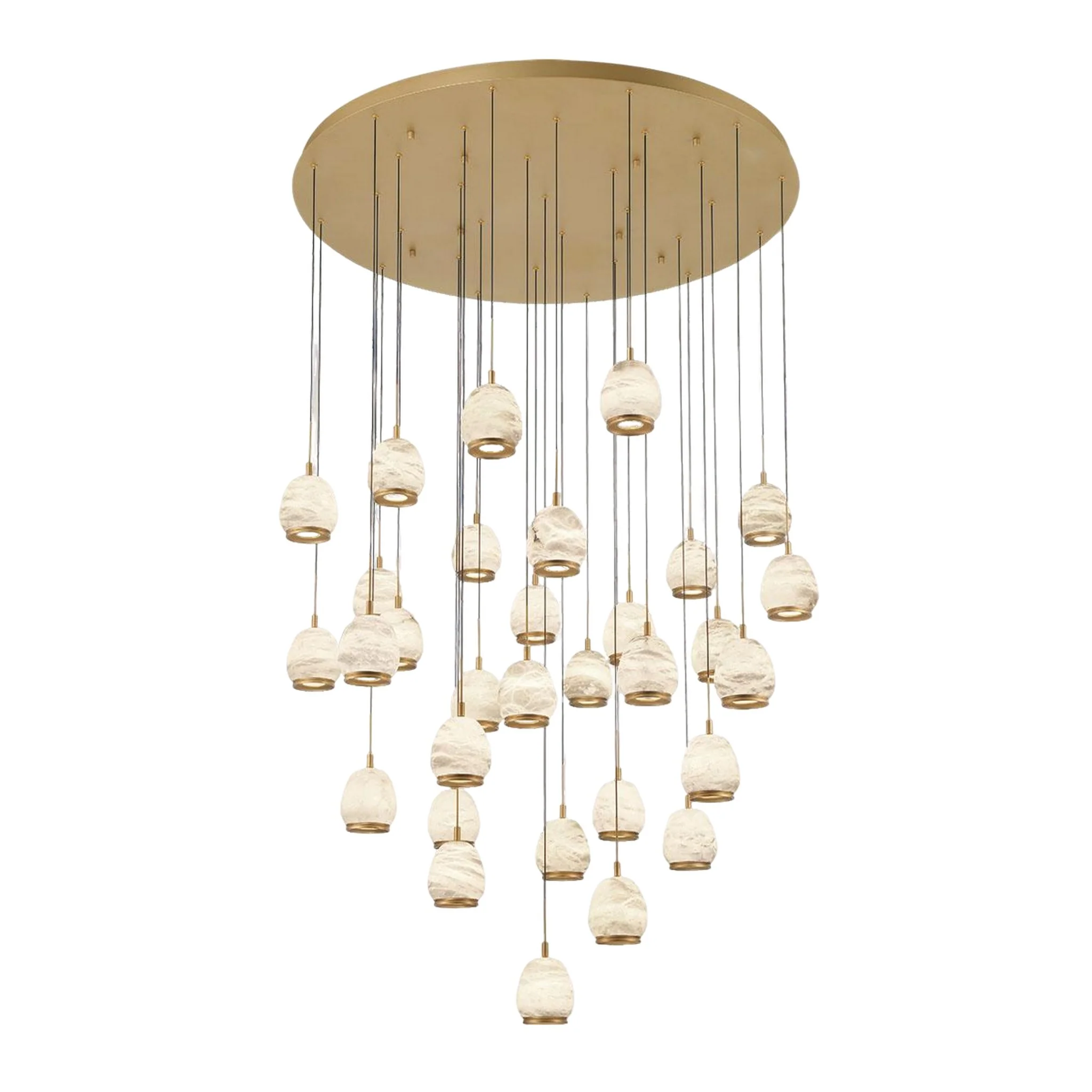 LUCIDATA ROUND LED CHANDELIER (MULTIPLE SIZES) - Image 8