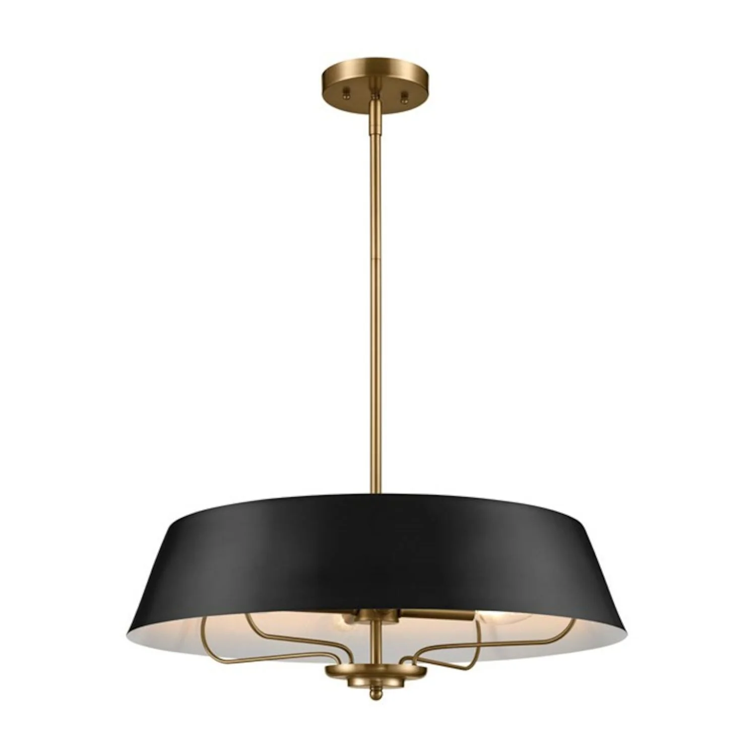 LUELLA CONVERTIBLE PENDANT/SEMI-FLUSH MOUNT (MULTIPLE SIZES) - Image 4
