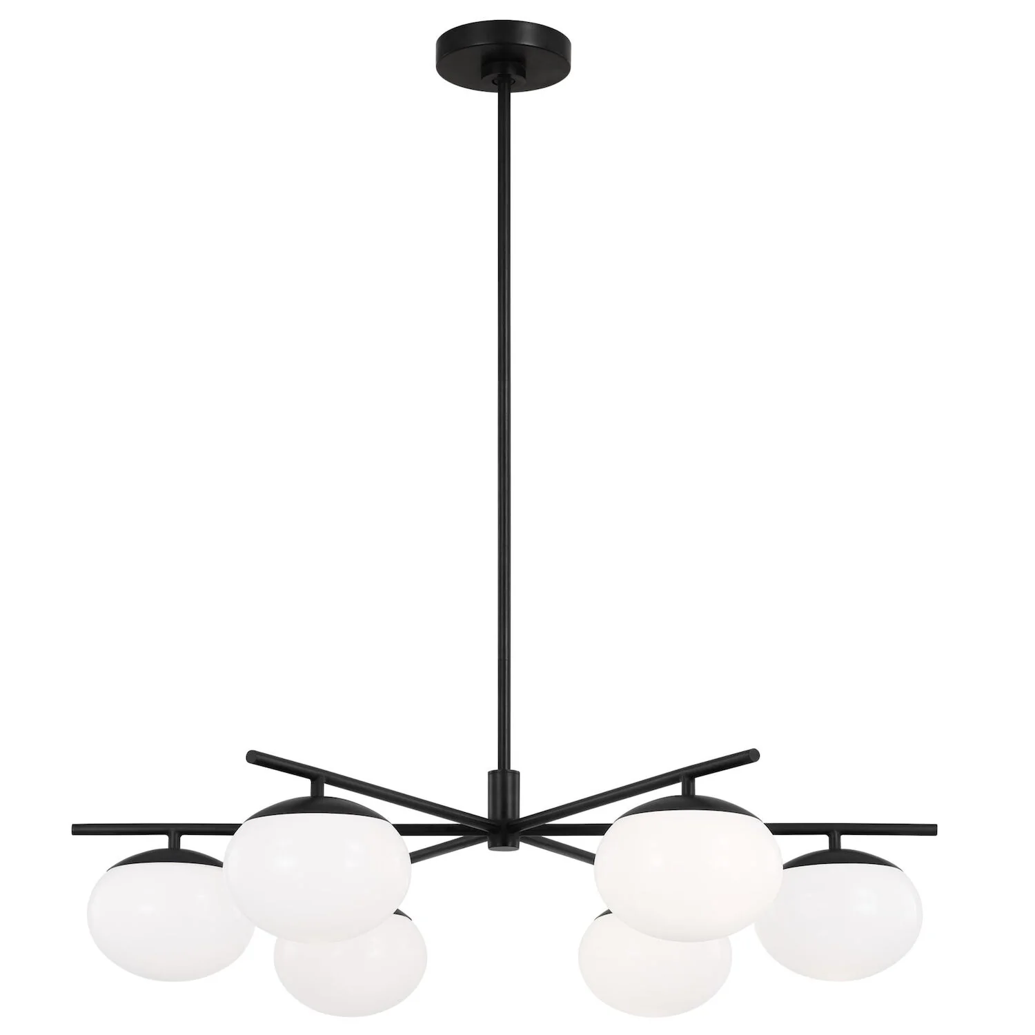 LUNE LARGE 6 LIGHT CHANDELIER - Image 2