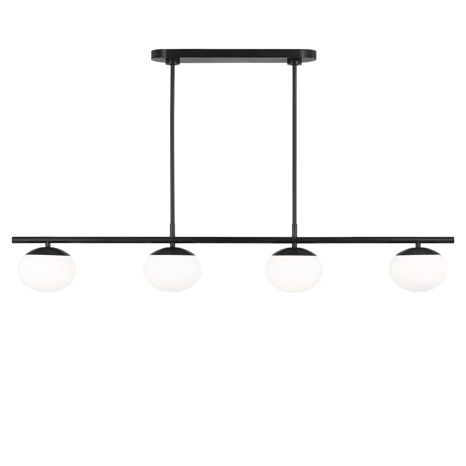LUNE MEDIUM 4-LIGHT LINEAR CHANDELIER