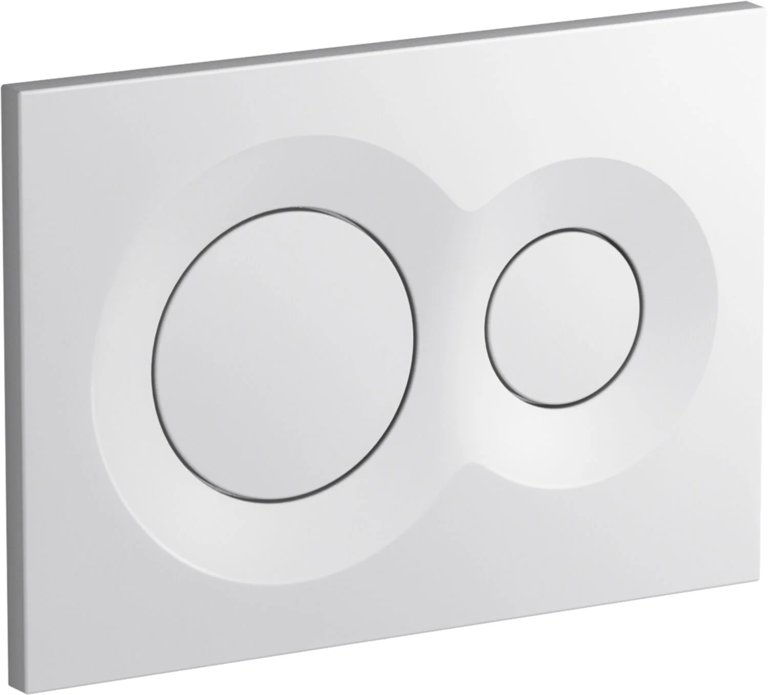 LYNK(TM) FLUSH ACTUATOR PLATE FOR 2-INCHX 4-INCH IN-WALL TANK AND CARRIER SYSTEM