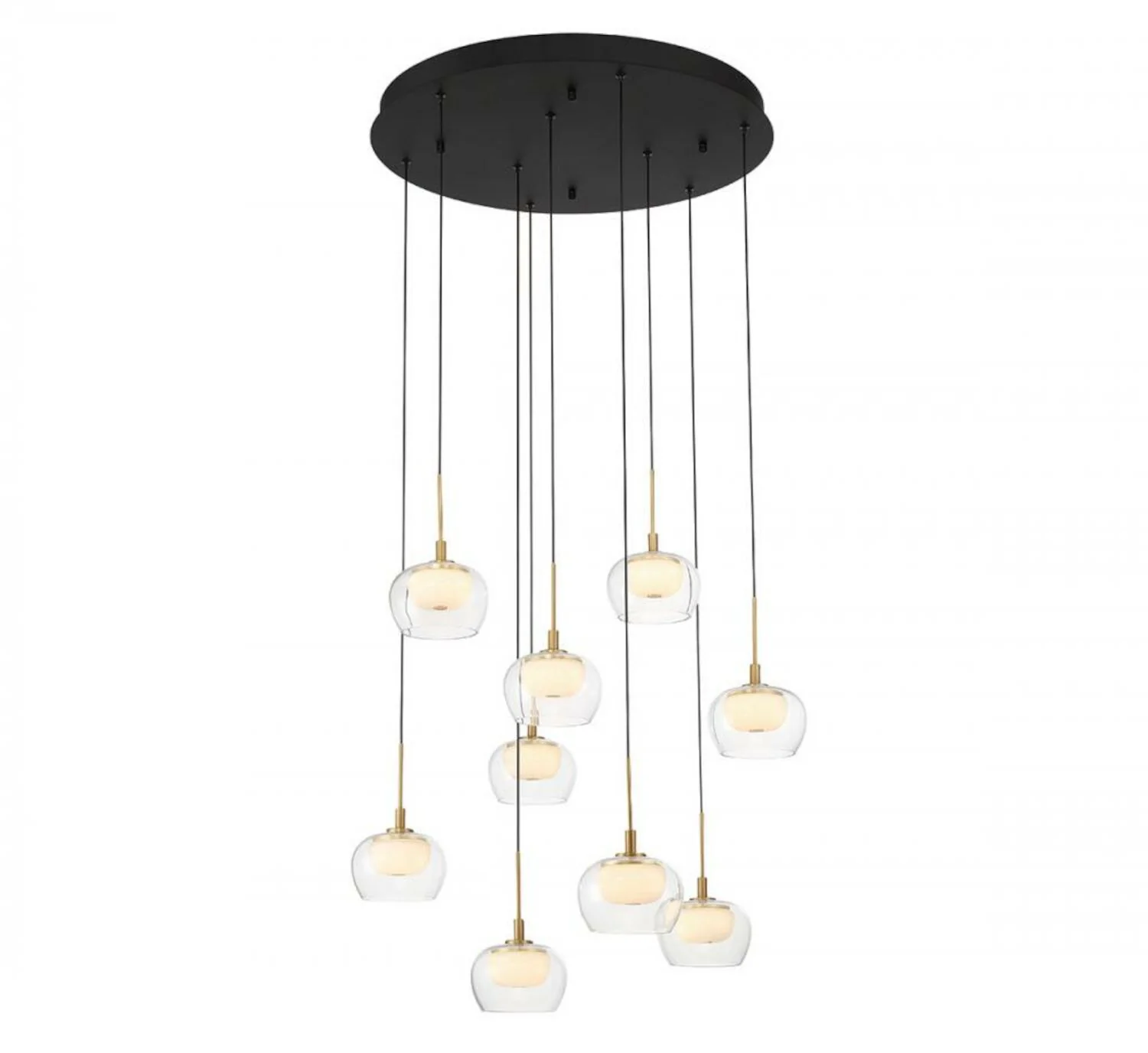 MANAROLA ROUND LED CHANDELIER (MULTIPLE SIZES)