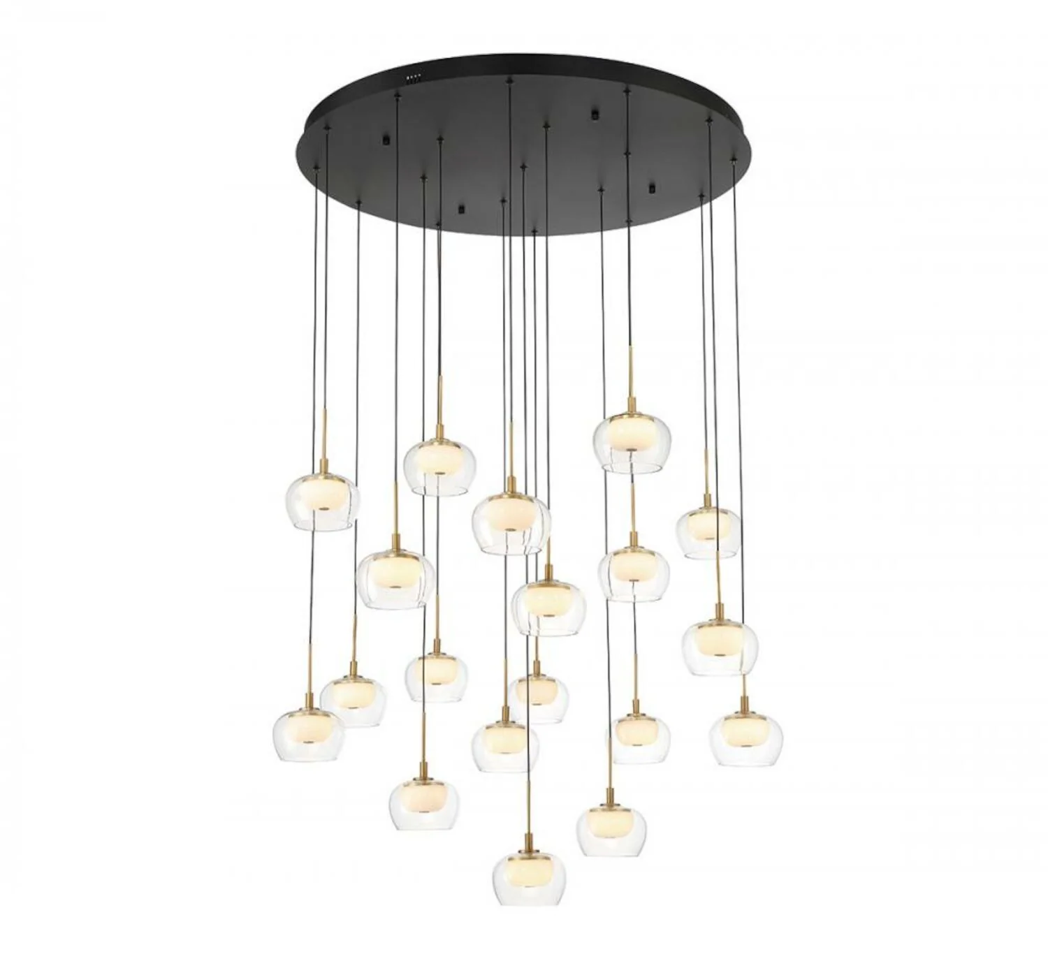 MANAROLA ROUND LED CHANDELIER (MULTIPLE SIZES) - Image 2
