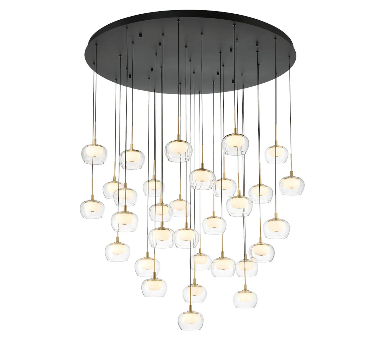 MANAROLA ROUND LED CHANDELIER (MULTIPLE SIZES) - Image 3
