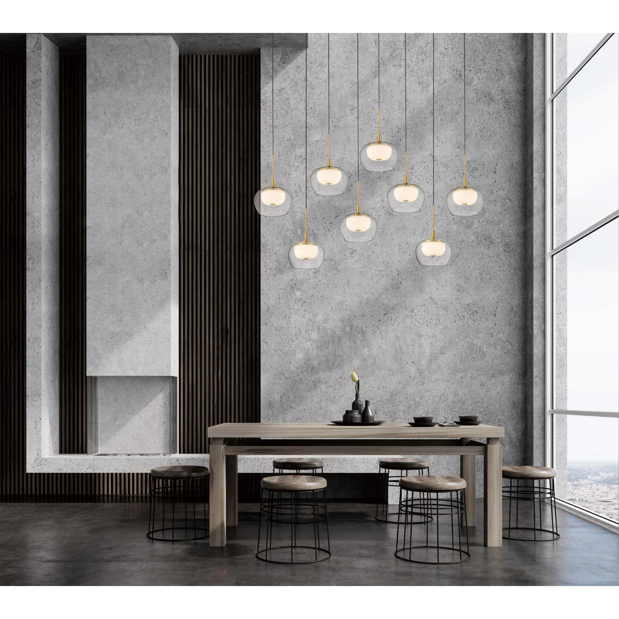 MANAROLA ROUND LED CHANDELIER (MULTIPLE SIZES) - Image 4