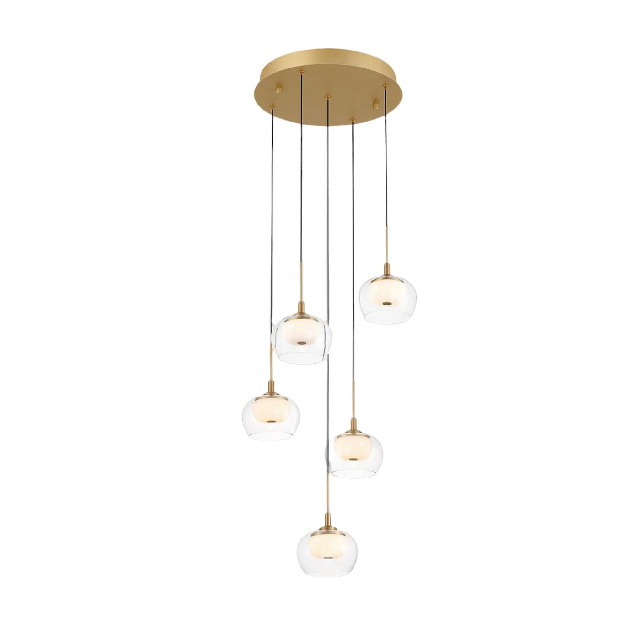 MANAROLA ROUND LED CHANDELIER (MULTIPLE SIZES) - Image 2