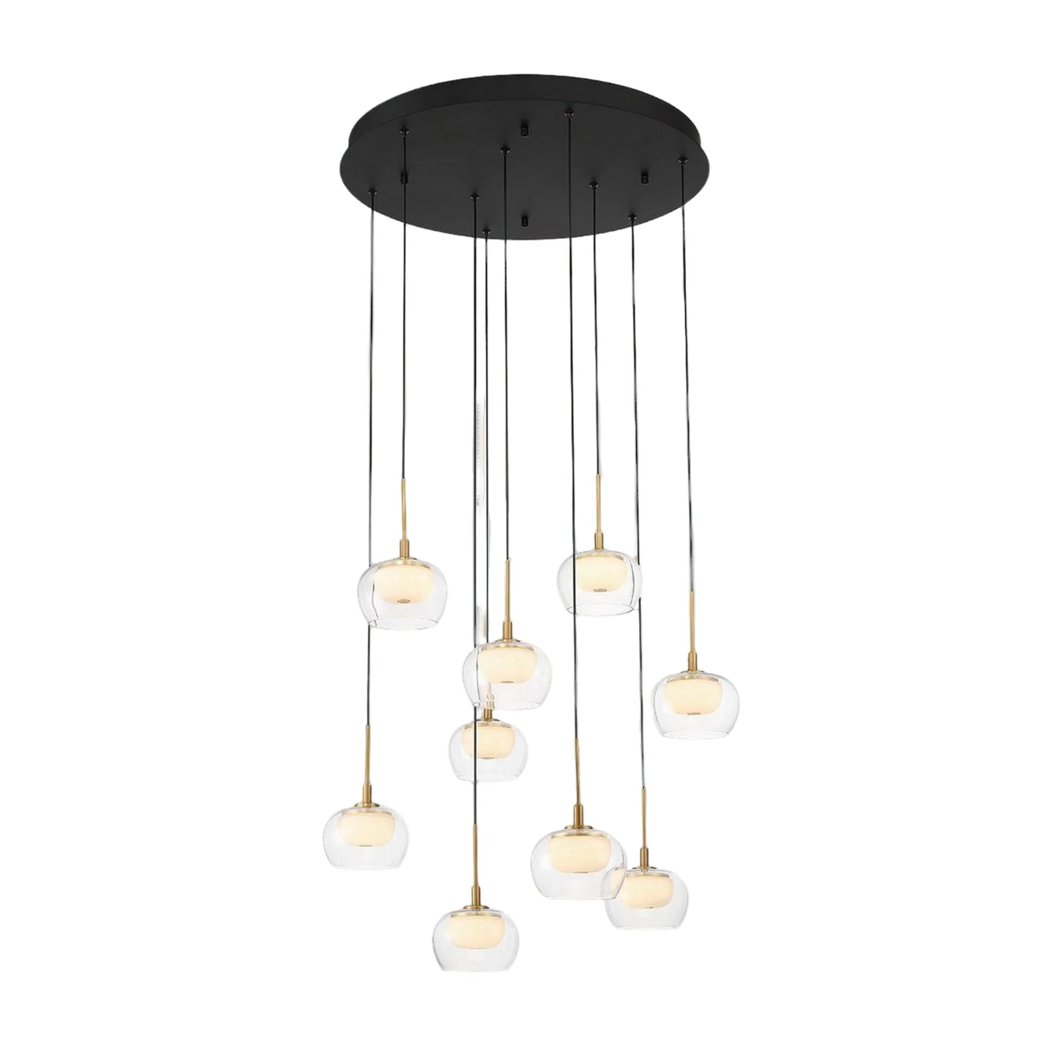 MANAROLA ROUND LED CHANDELIER (MULTIPLE SIZES) - Image 3