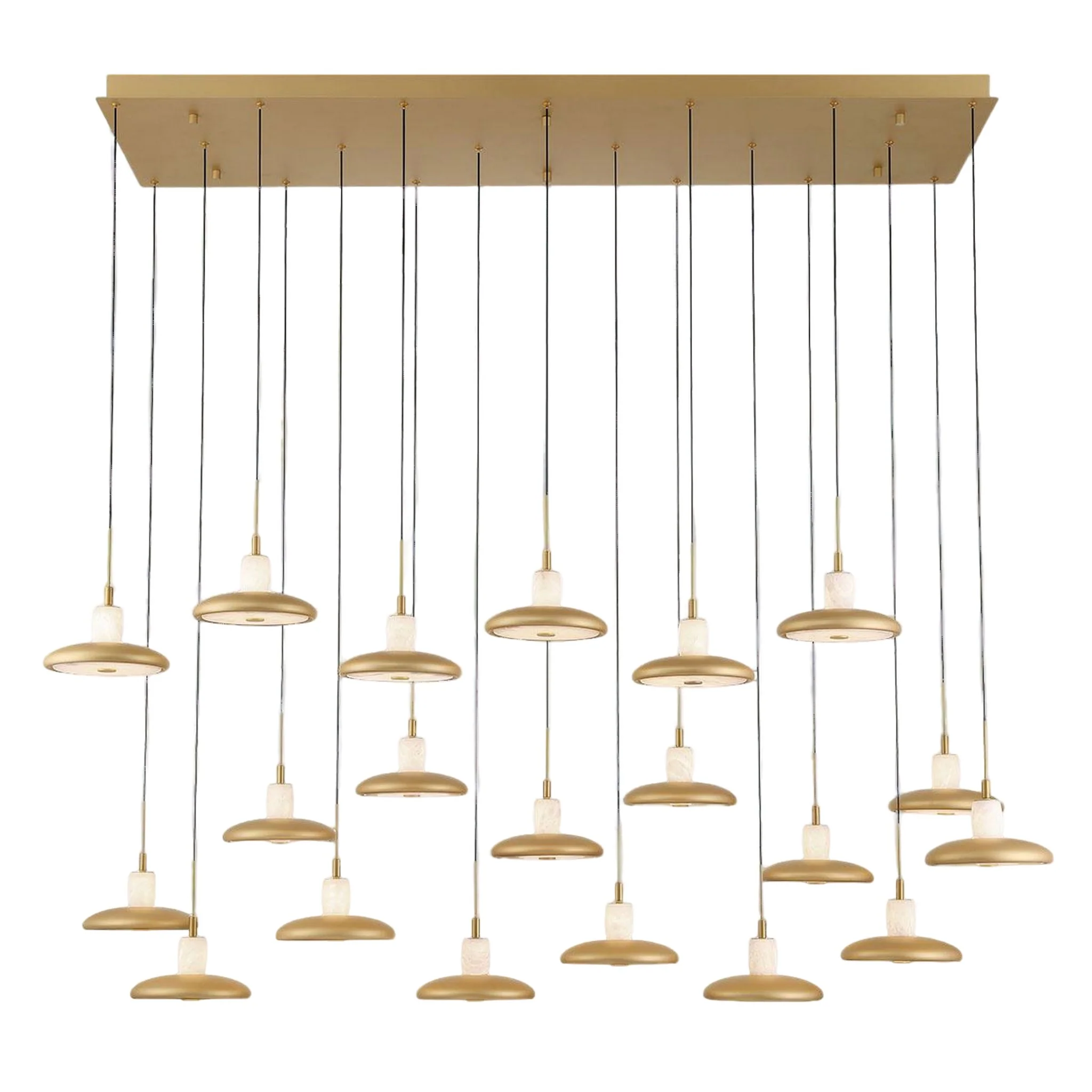 MANTOVA RECTANGULAR LED CHANDELIER (MULTIPLE SIZES) - Image 18