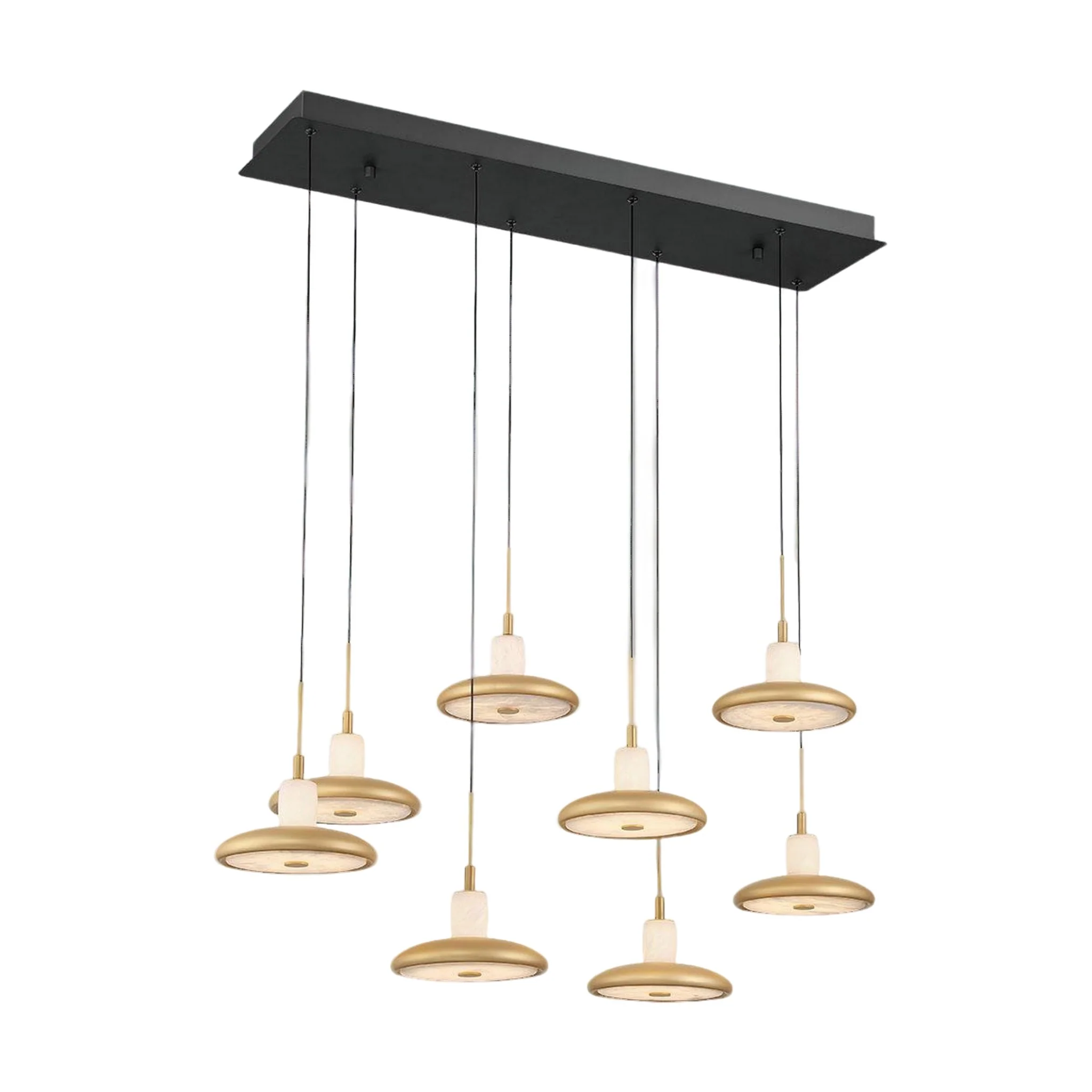 MANTOVA RECTANGULAR LED CHANDELIER (MULTIPLE SIZES) - Image 3