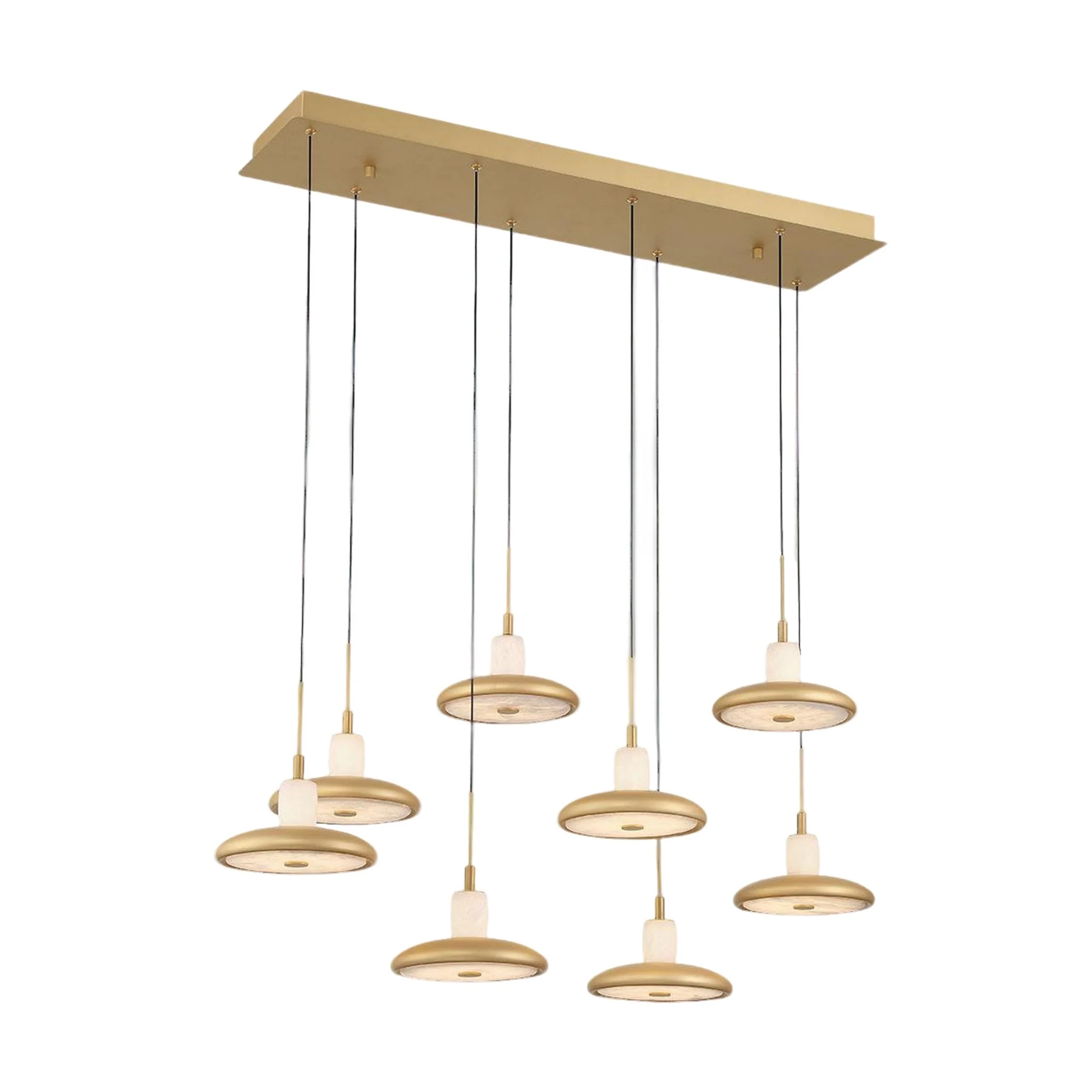MANTOVA RECTANGULAR LED CHANDELIER (MULTIPLE SIZES) - Image 4