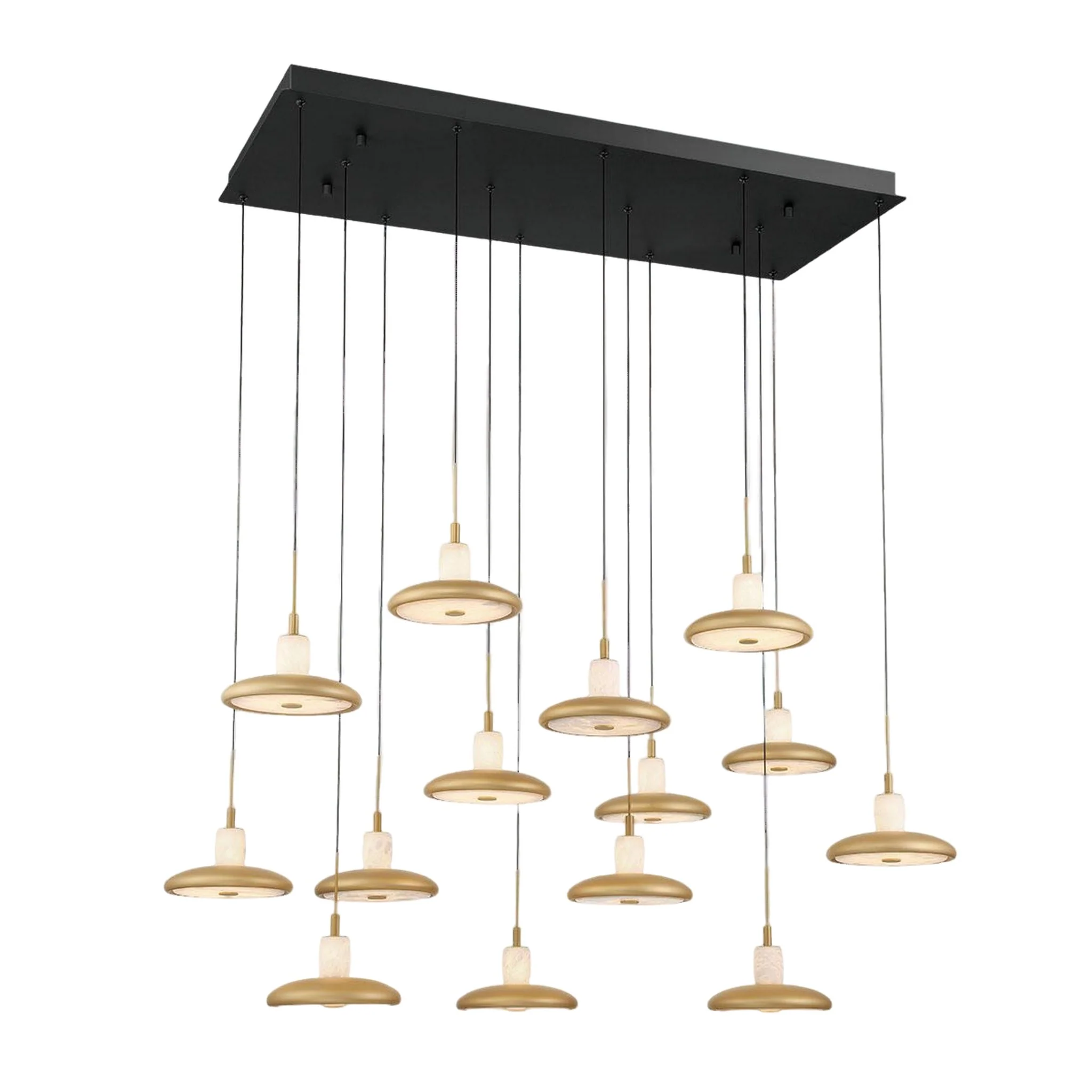 MANTOVA RECTANGULAR LED CHANDELIER (MULTIPLE SIZES) - Image 5