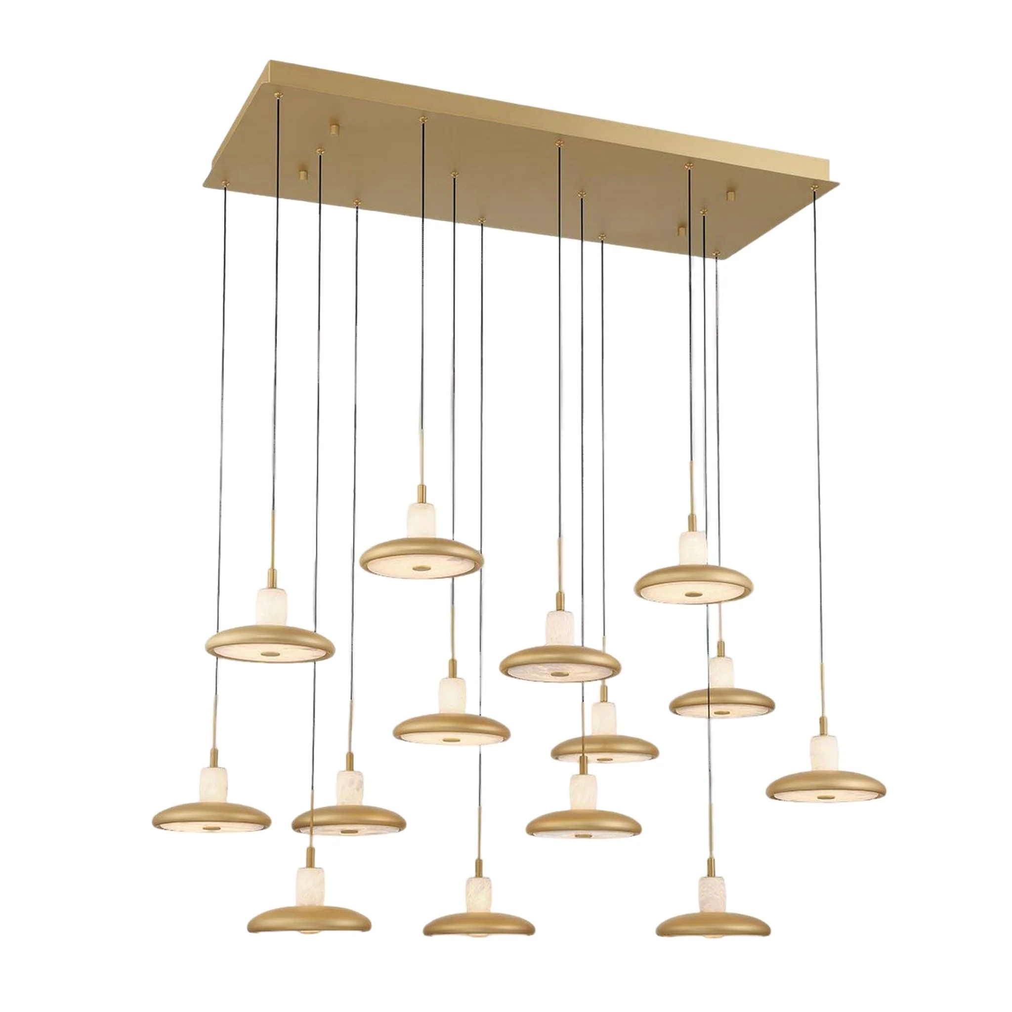 MANTOVA RECTANGULAR LED CHANDELIER (MULTIPLE SIZES) - Image 6