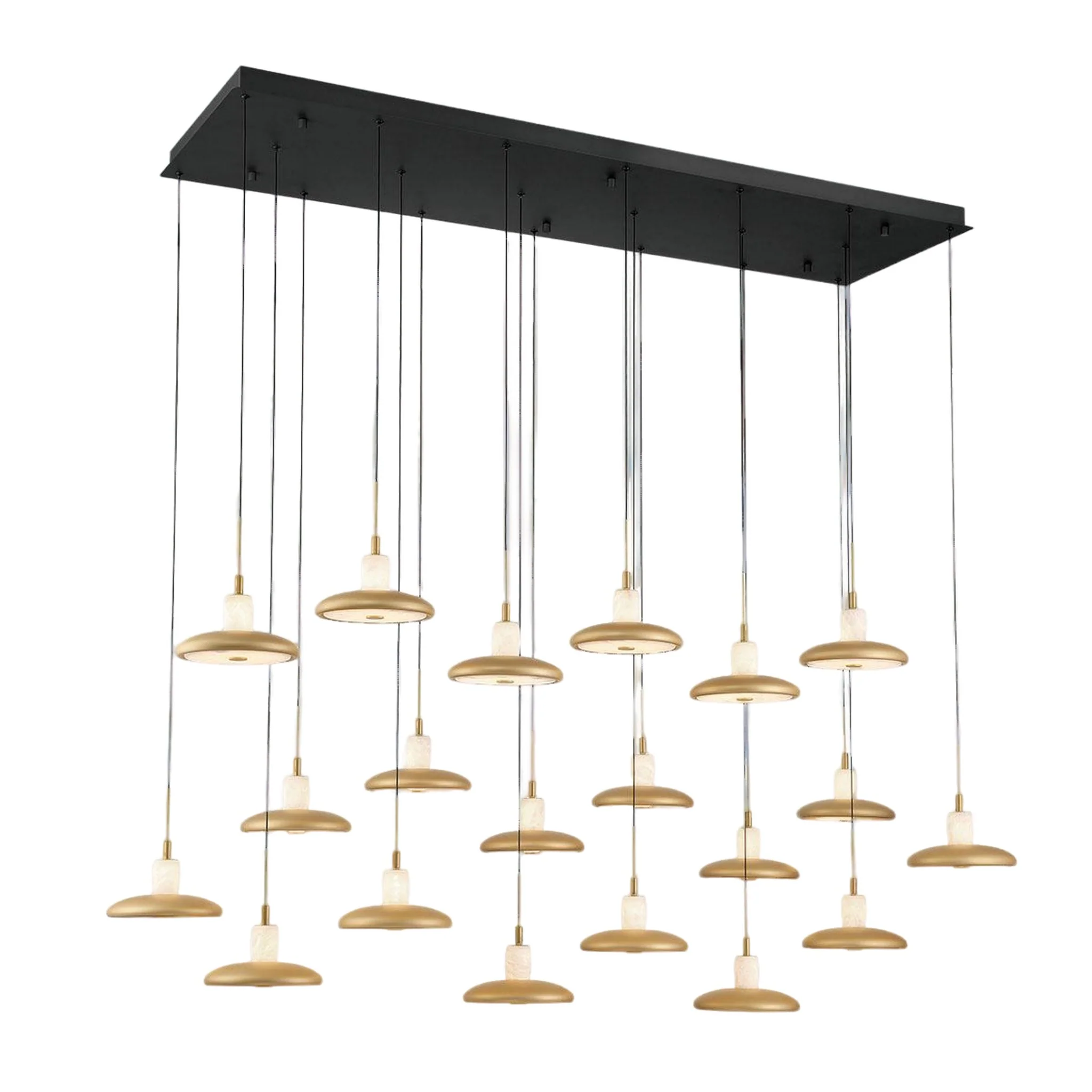 MANTOVA RECTANGULAR LED CHANDELIER (MULTIPLE SIZES) - Image 7