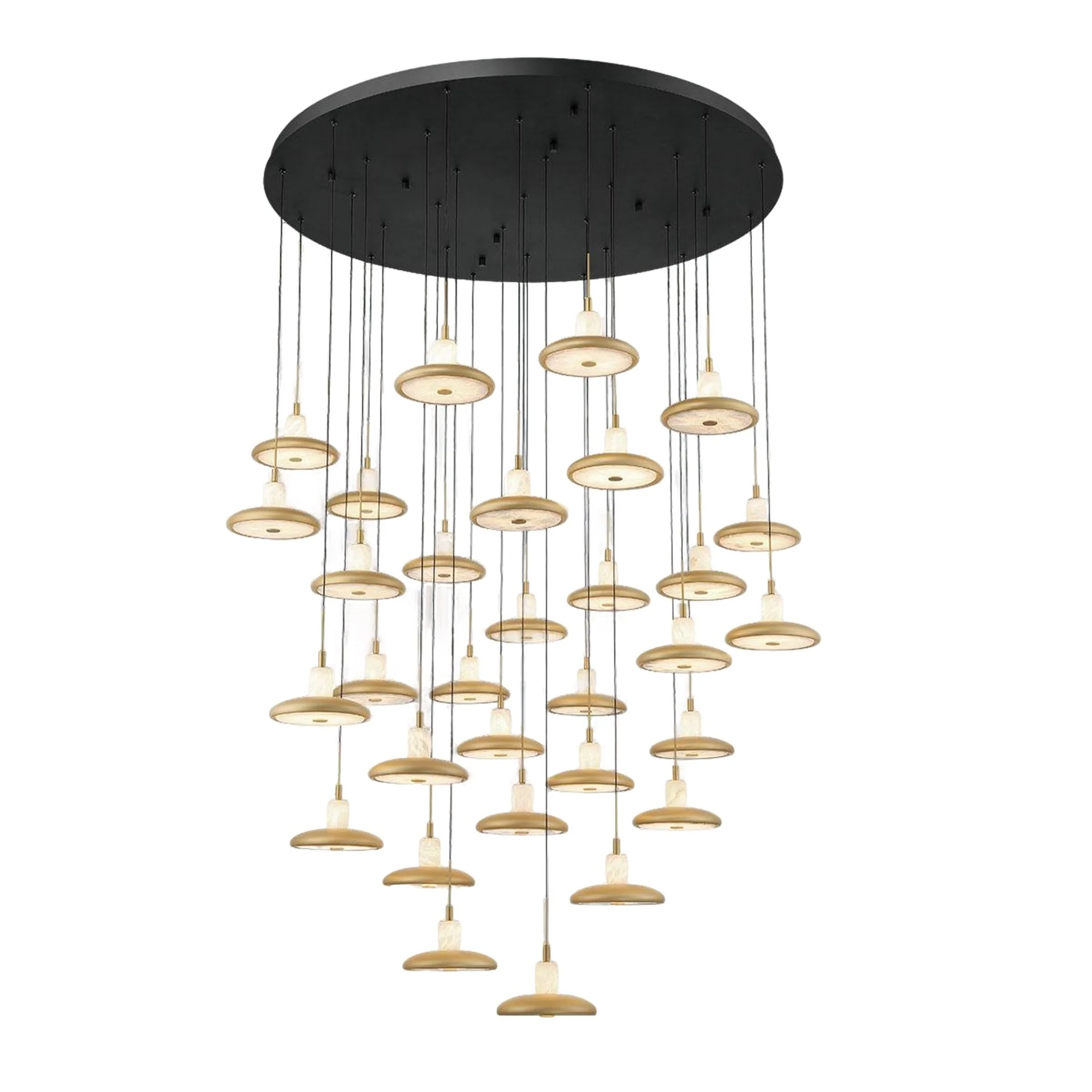 MANTOVA ROUND LED CHANDELIER (MULTIPLE SIZES) - Image 7