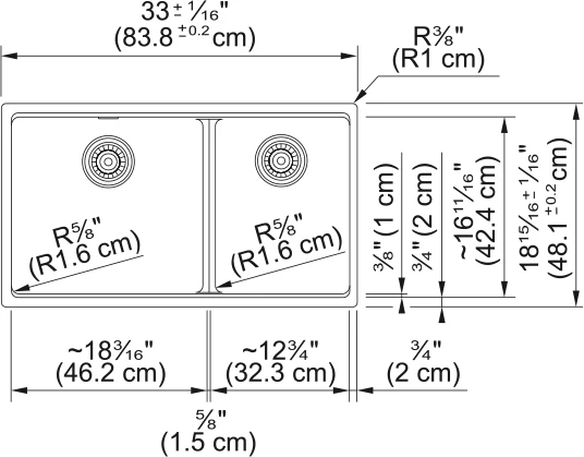 MARIS DOUBLE BOWL UNDERMOUNT SINK - Image 9