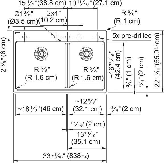 MARIS LOW DIVIDE TOPMOUNT SINK - Image 9