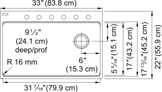 MARIS SINGLE BOWL TOPMOUNT SINK - Image 9