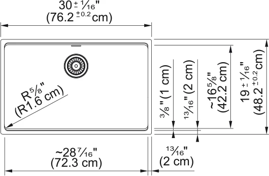 MARIS SINGLE BOWL UNDERMOUNT SINK - Image 9
