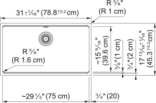 MARIS SINGLE BOWL UNDERMOUNT SINK - Image 9