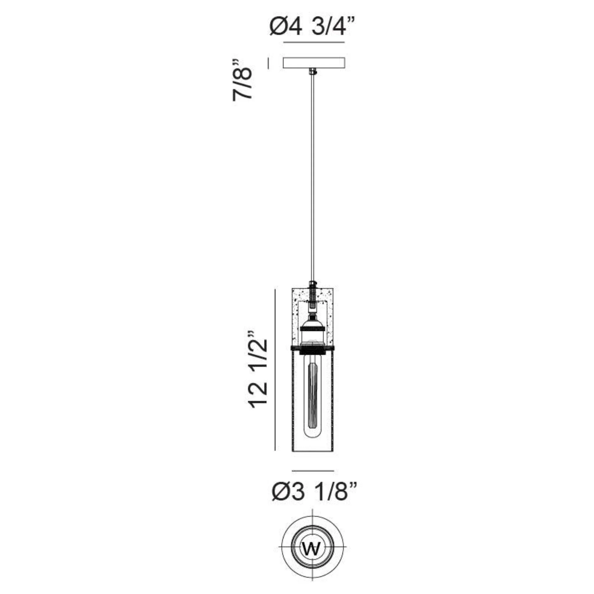 MARMOR 1-LIGHT LED PENDANT (MULTIPLE SIZES) - Image 11