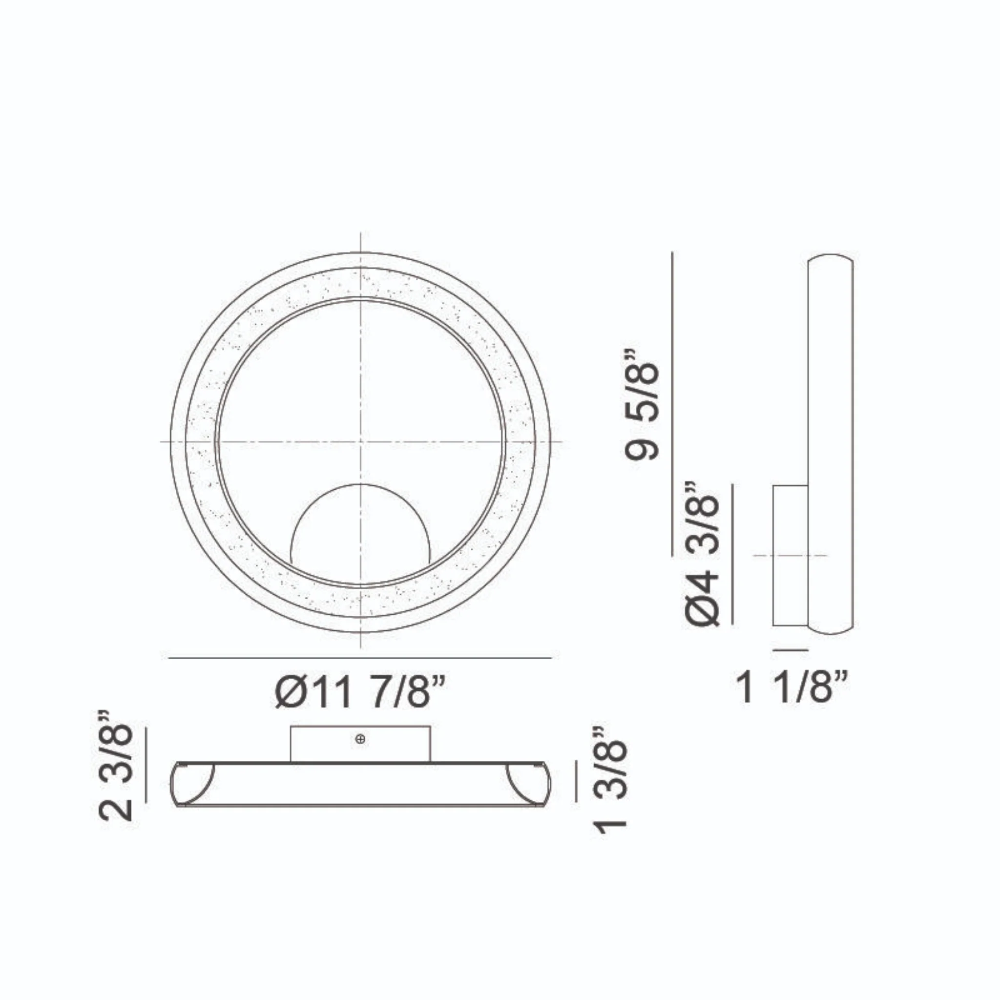 MAVERICK 1-LIGHT LED WALL SCONCE (MULTIPLE SIZES) - Image 7