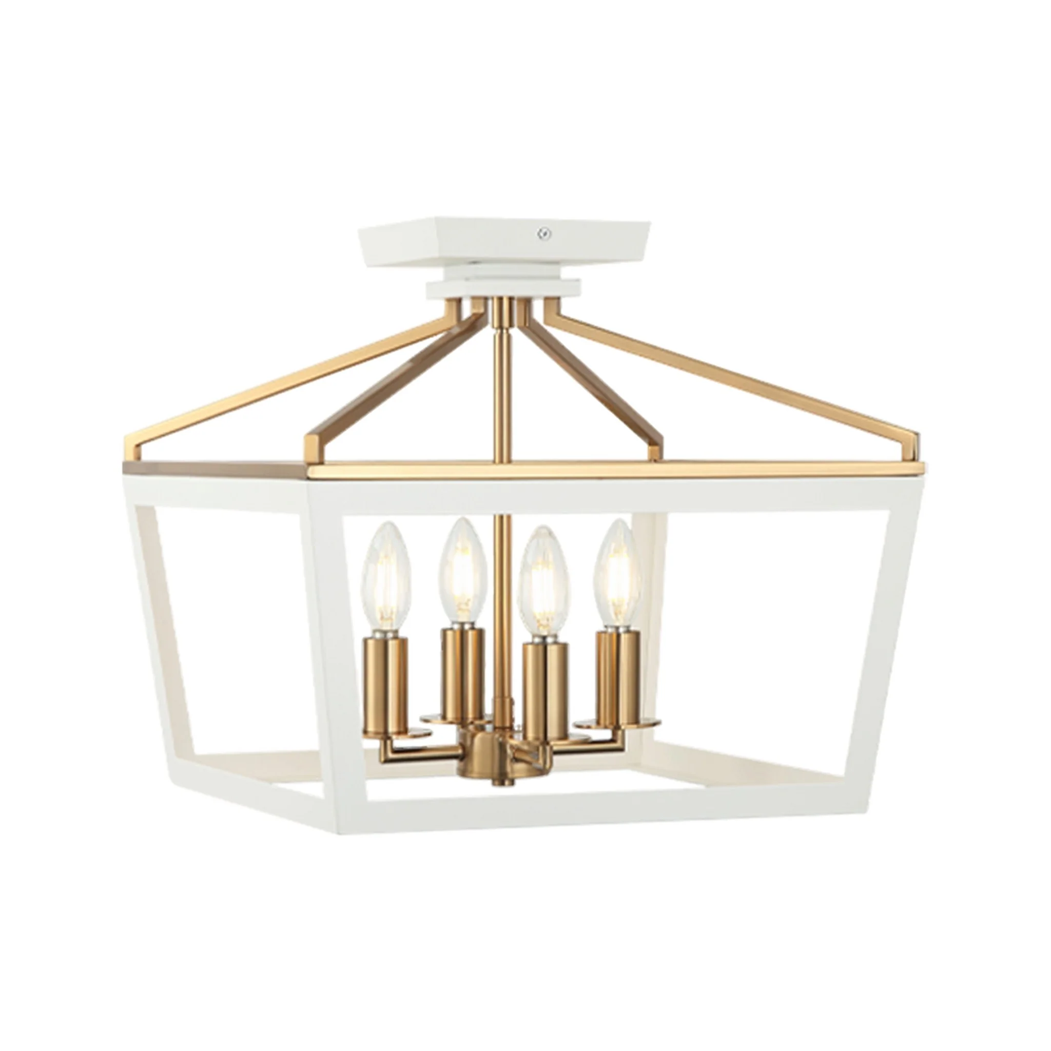 MAVONSHIRE 4-LIGHT FLUSH MOUNT