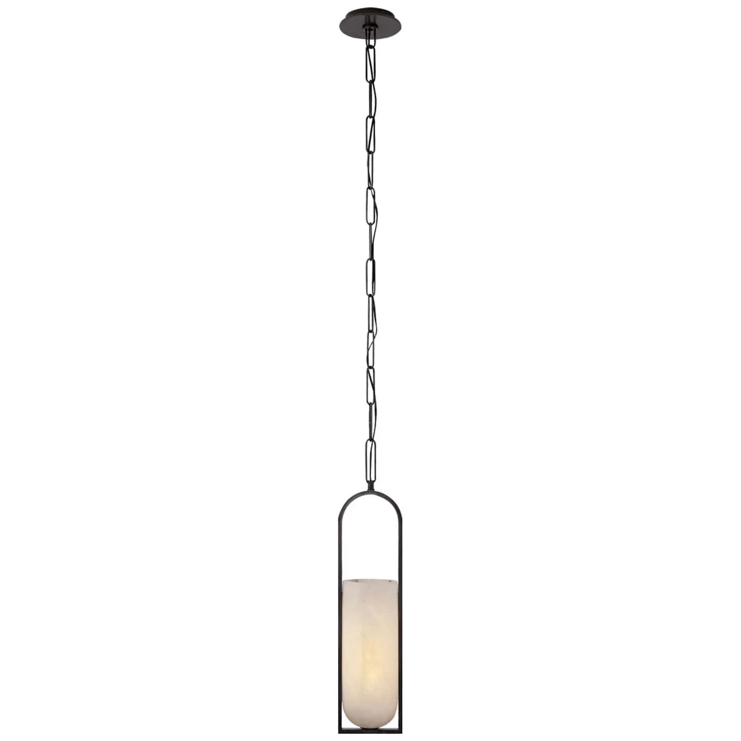 MELANGE 6" SMALL ELONGATED PENDANT