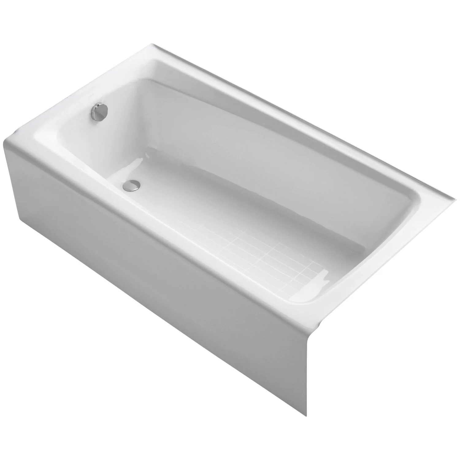 MENDOTA® 60 X 32 INCHES ALCOVE BATHTUB WITH INTEGRAL APRON