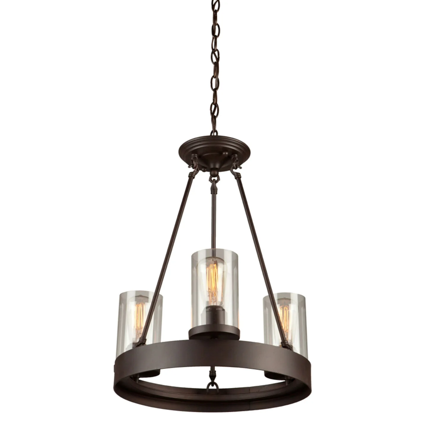 MENLO PARK 3-LIGHT CHANDELIER