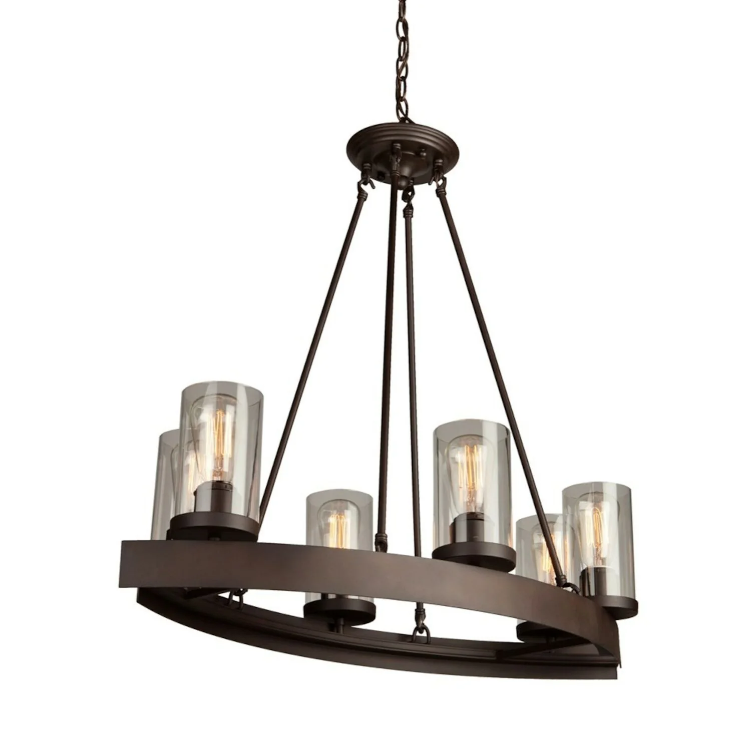 MENLO PARK 6-LIGHT CHANDELIER