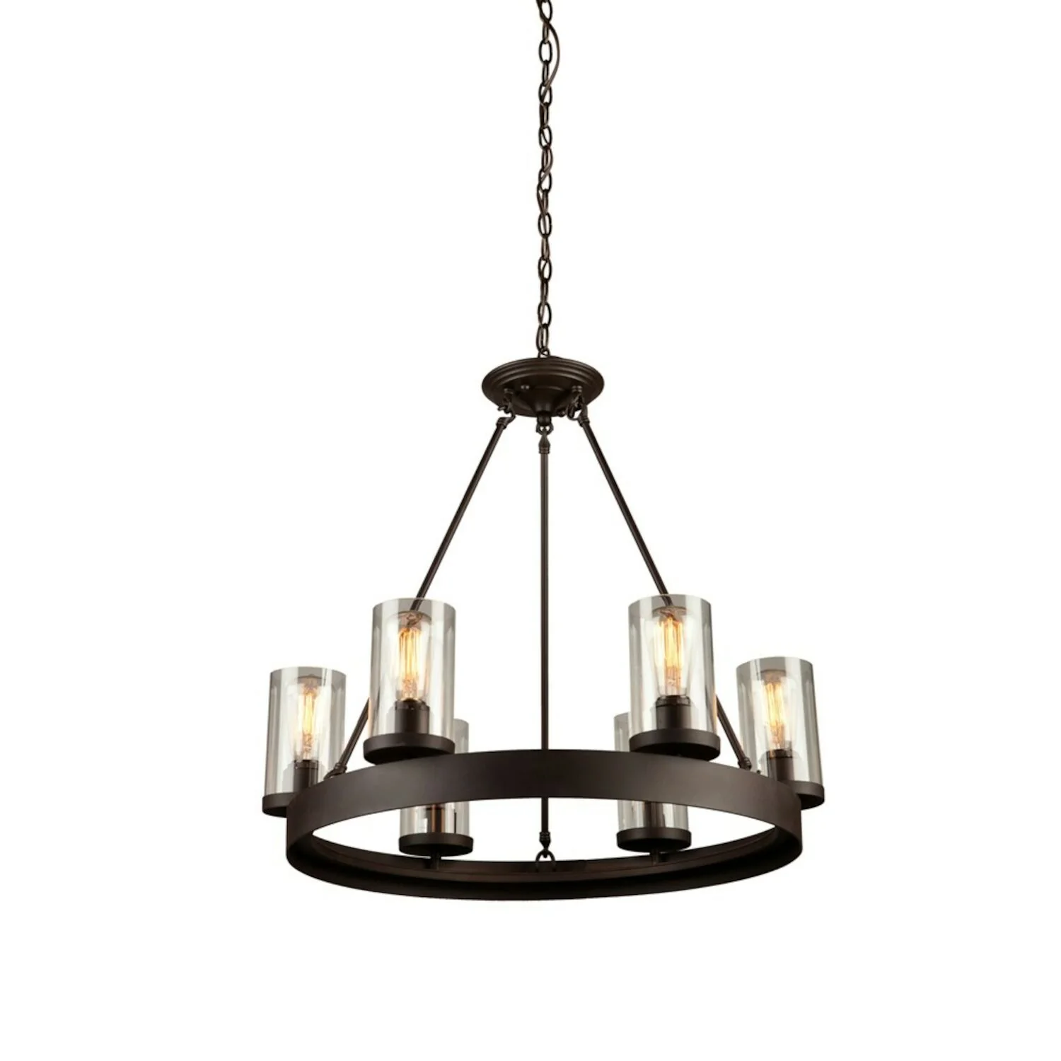 MENLO PARK 6-LIGHT CHANDELIER - Image 2