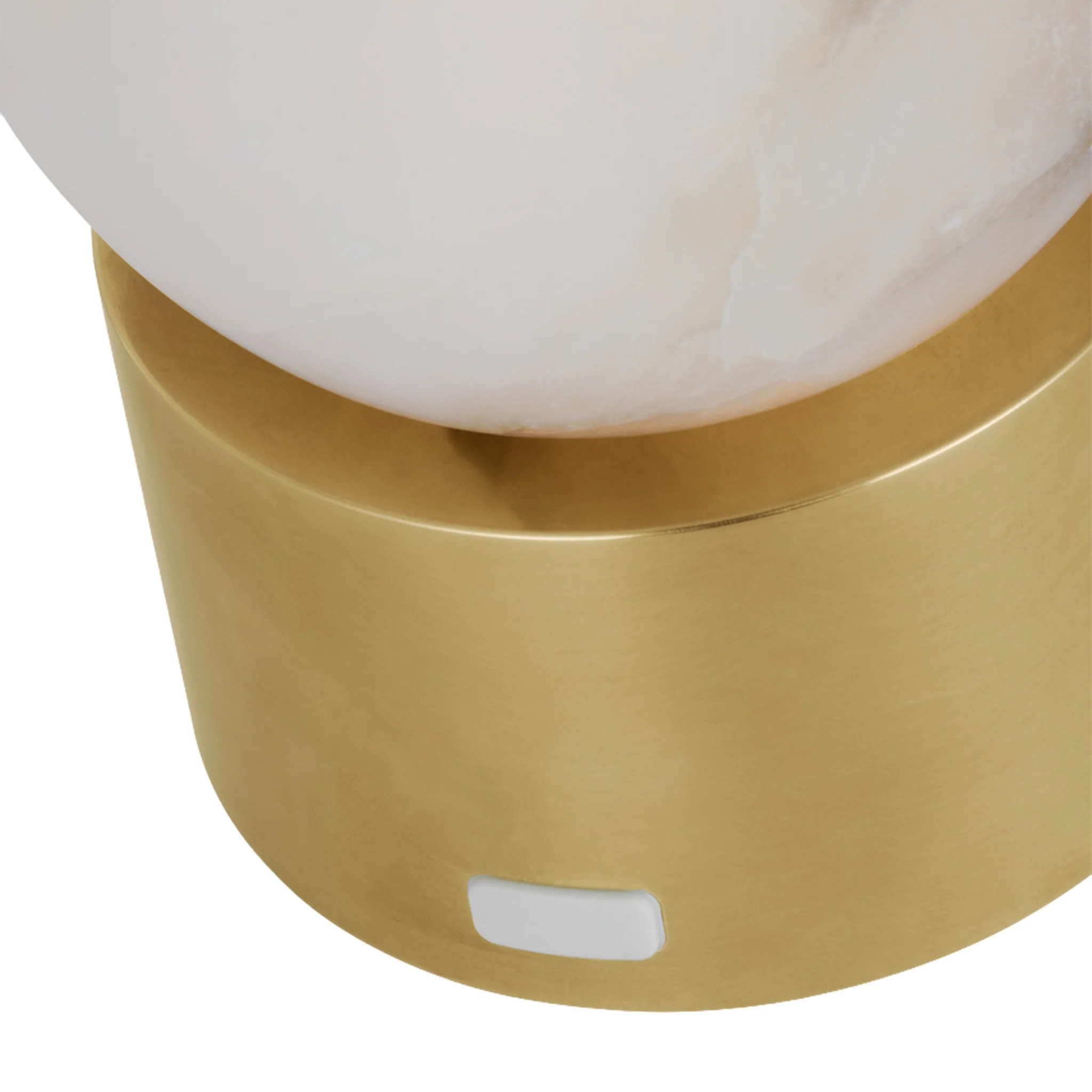 MINA ALABASTER ACCENT RECHARGEABLE TABLE LAMP - Image 3